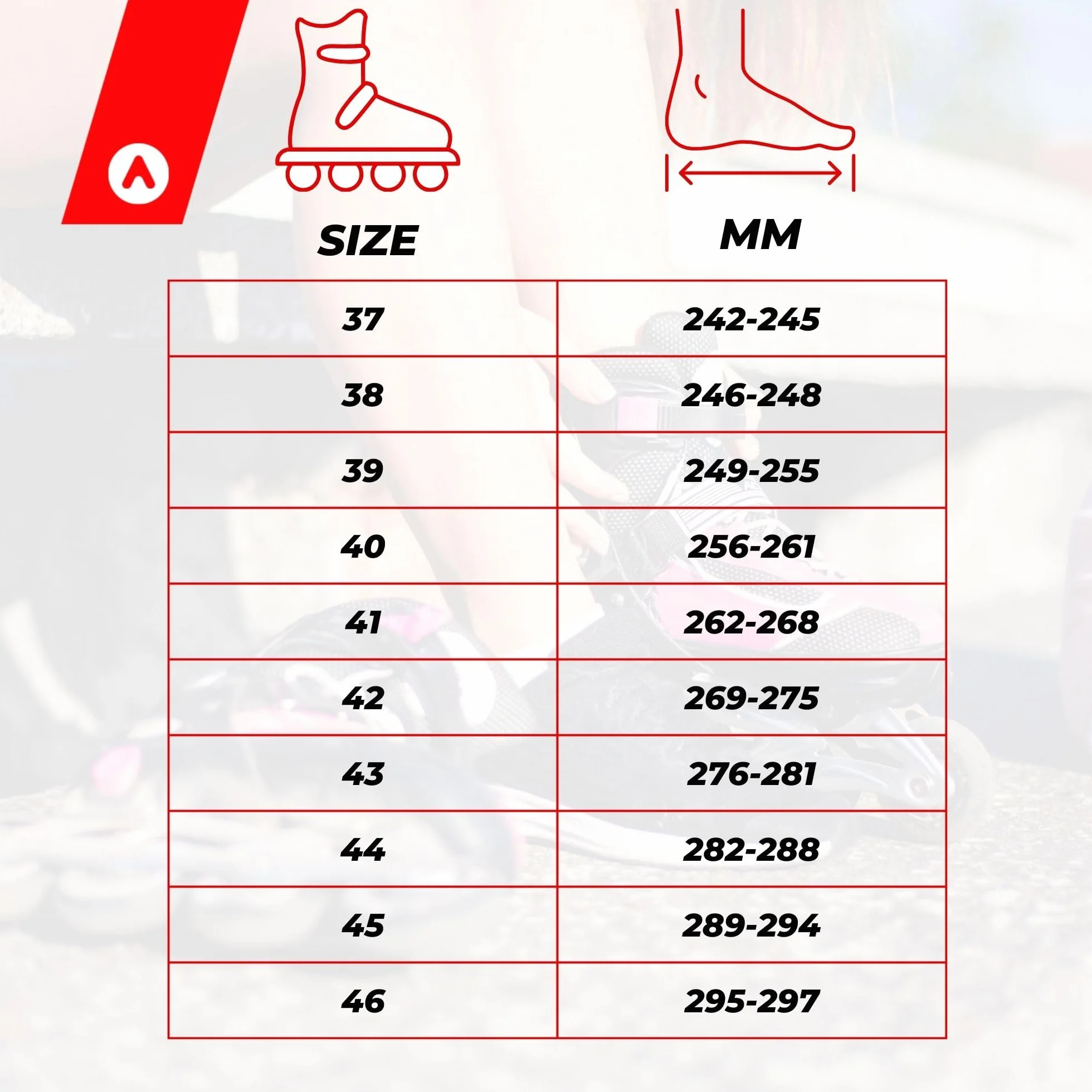 ATTABO Patines en línea Bliss Hombre 40-46 EU Bota Semirrígida Chasis Aluminio Ruedas 80 mm PU Rodamientos ABEC-7 Ajustable Azul