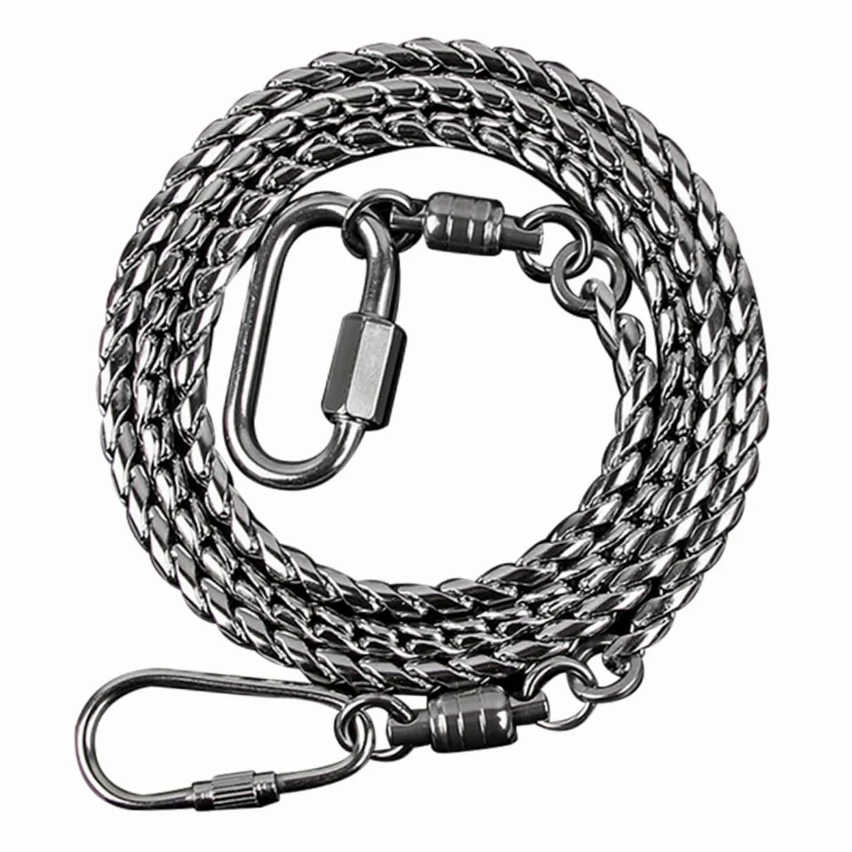 YARNOW 2 Piezas Tobillera de pie de pájaro Bobina Correa de pie de Loro corrente aço inoxidável Decorate decoración de pájaros Cadena de pie de Acero para pájaros Tobillera de pie de Loro