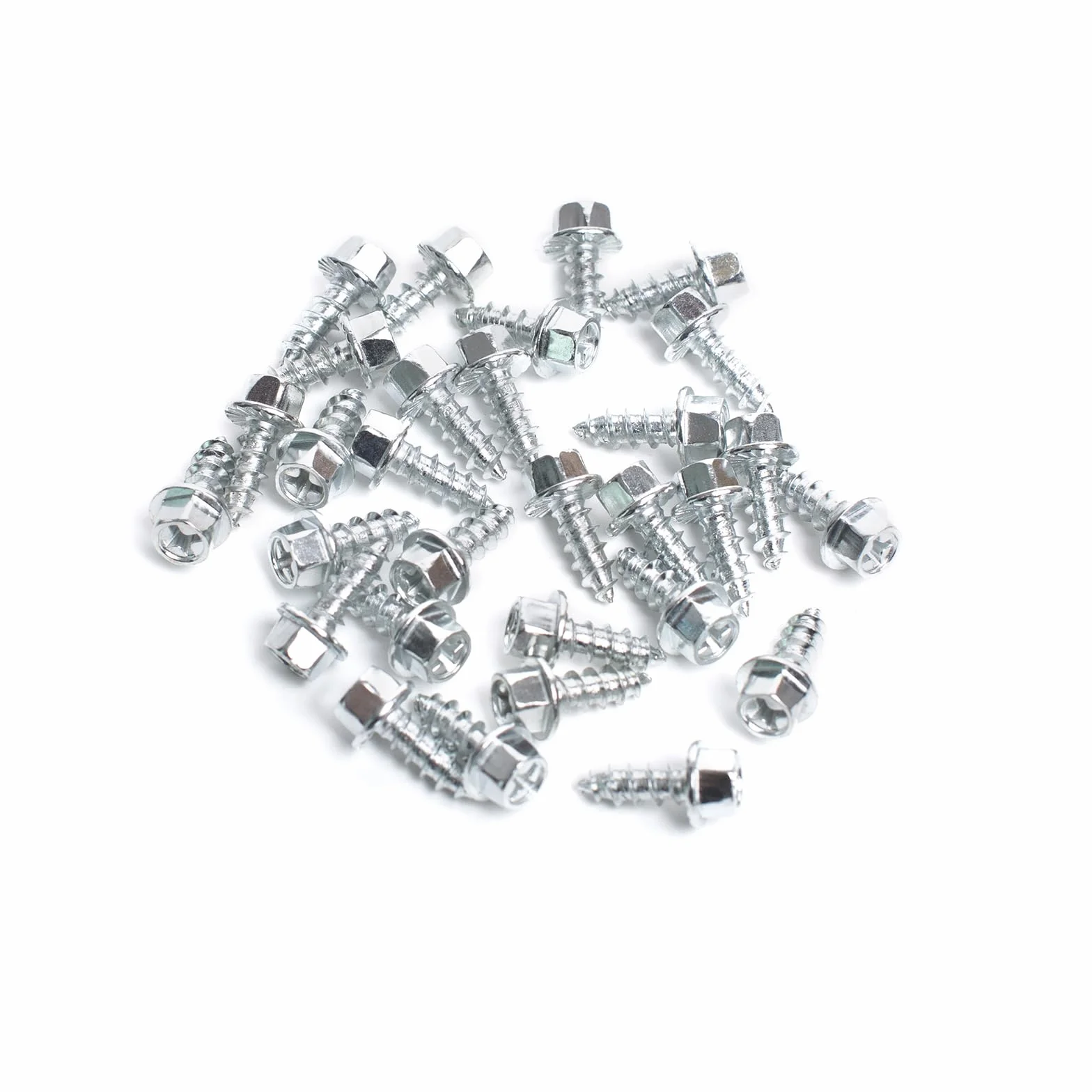 Raprance Tacos para botas de vadeo, 30 piezas, cabeza hexagonal de acero, diseño tornillo cruzado