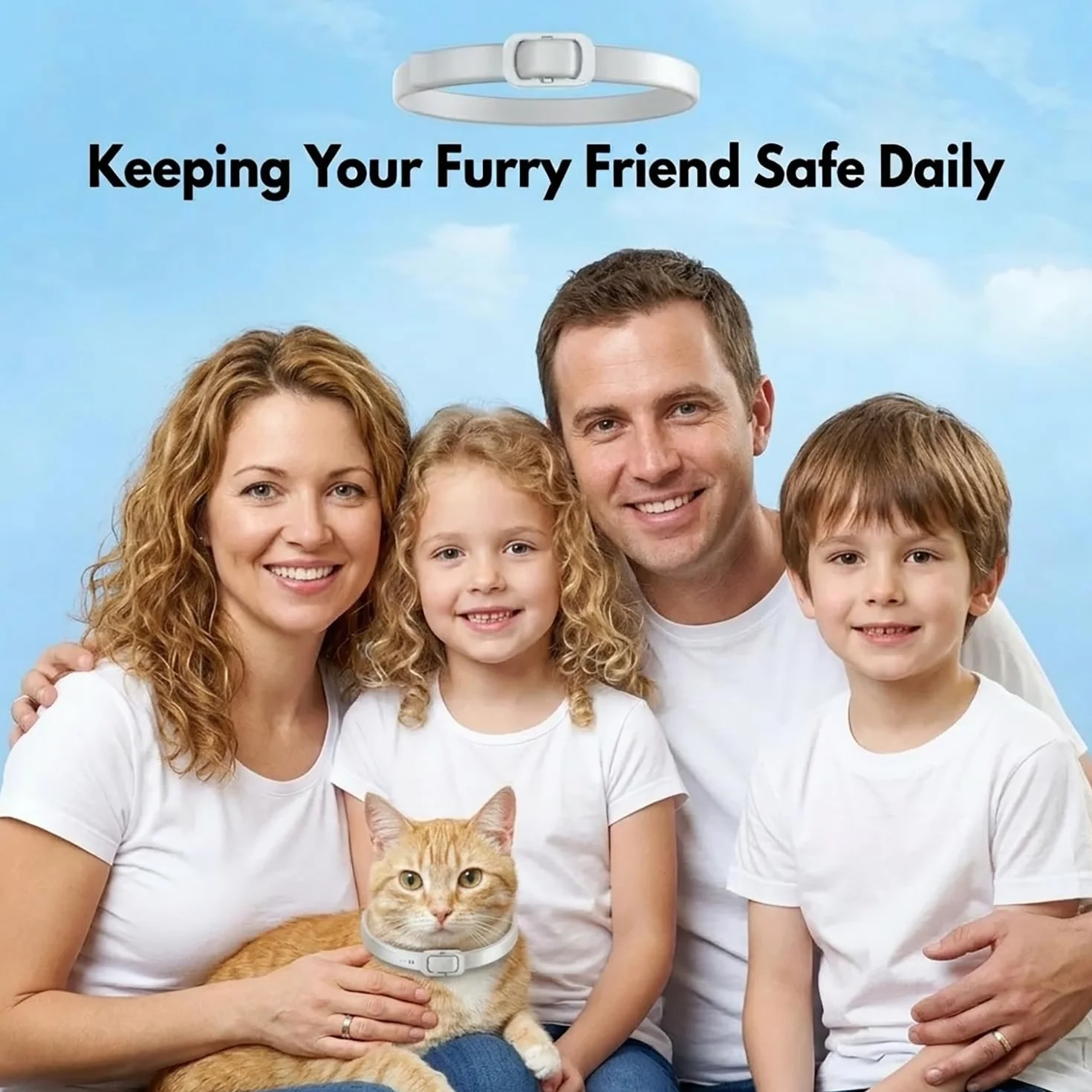 Collar Antiparasitario para Gatos – Anti Pulgas y Garrapatas – Pack de 2 Collares Ajustables con Aceites Esenciales Naturales – Protección Diaria para Gatos Pequeños y Adultos