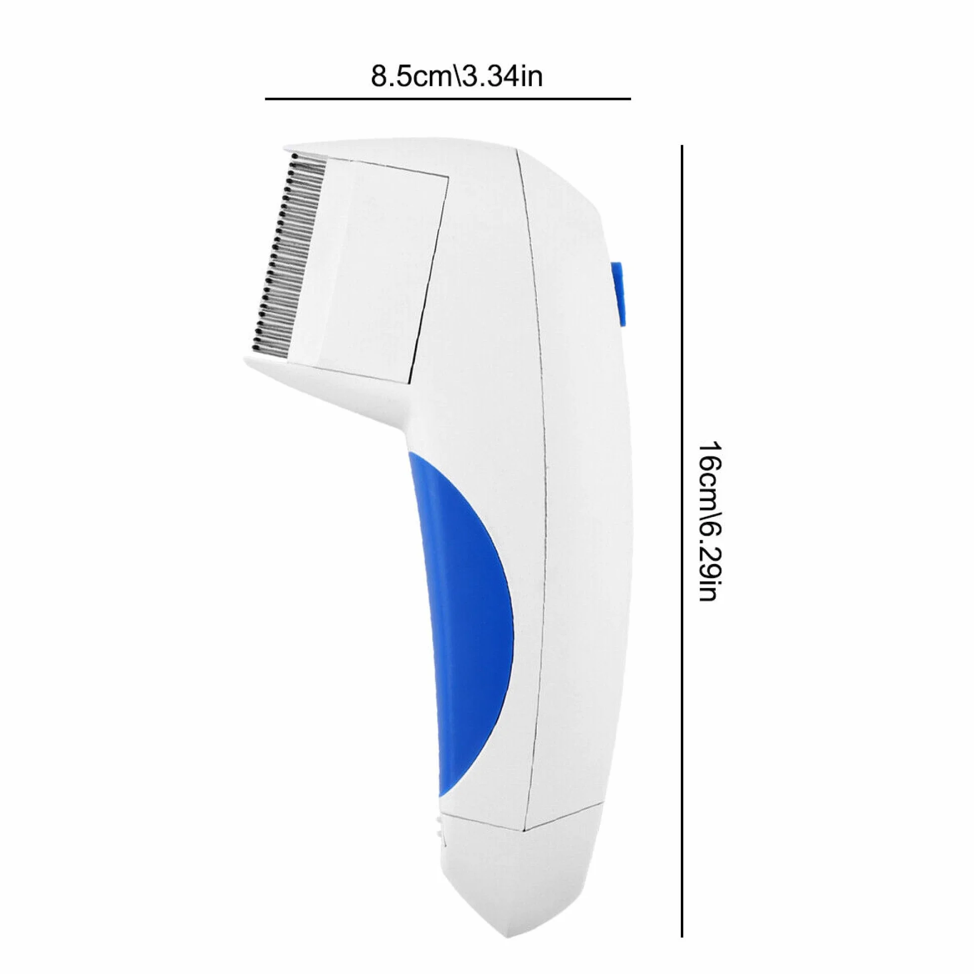 Peine eléctrico antipulgas para gatos y perros, peine de aseo de mascotas, herramientas para eliminar piojos, matar pulgas huevos, eliminar pulgas eficientemente para gatitos, cachorros, cepillo de