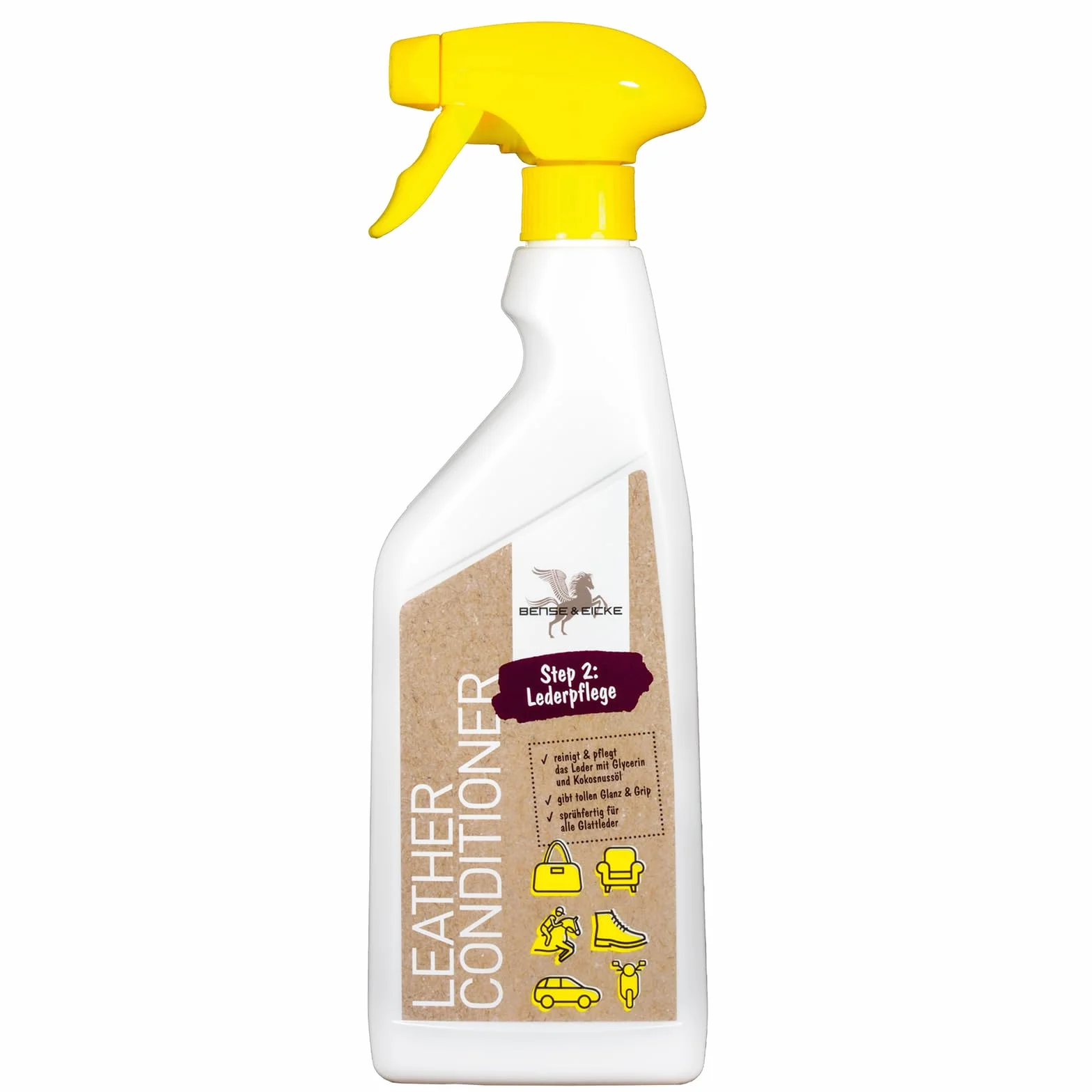 b & e acondicionador de cuero - paso 2 - 500 ml