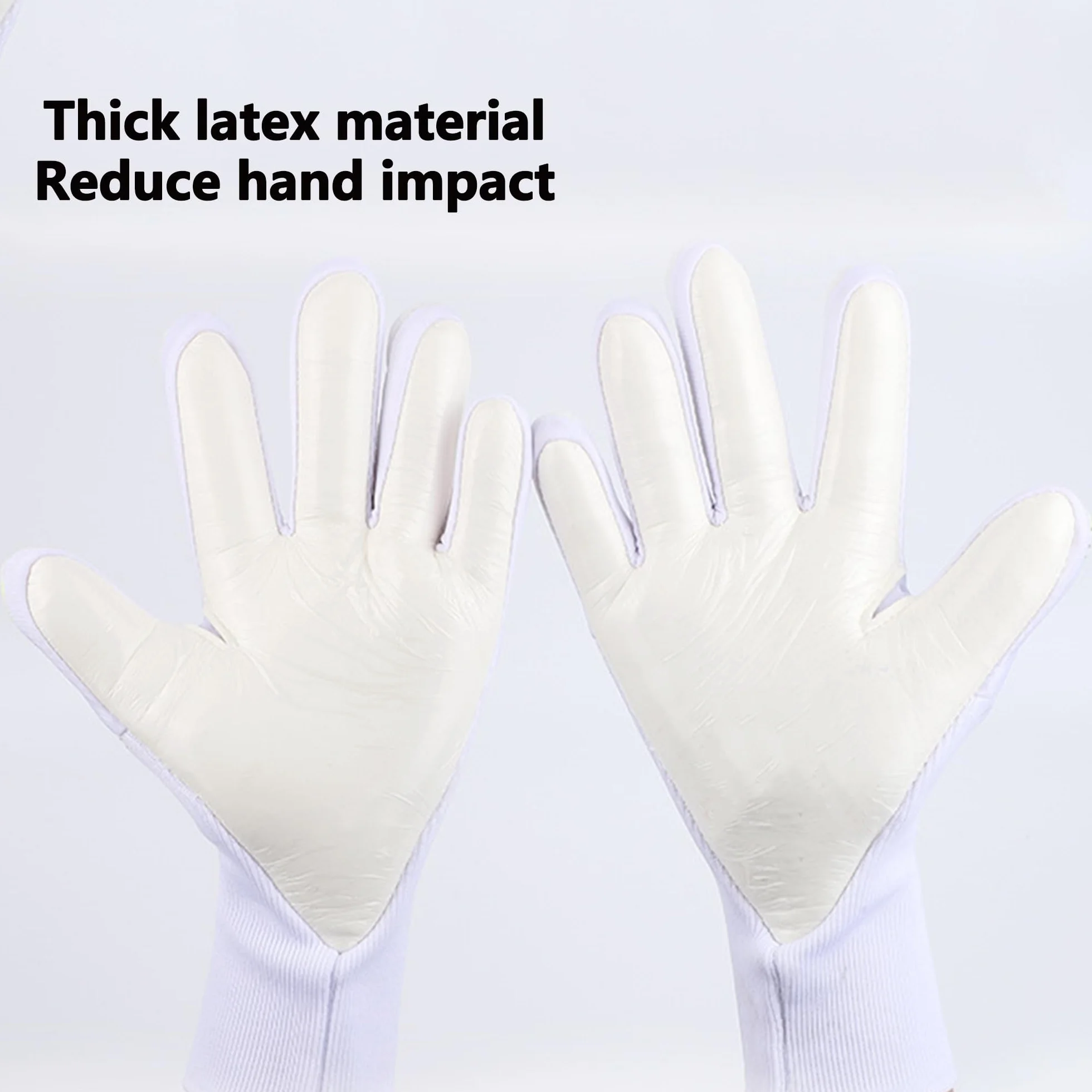 Guantes Portero Transpirable Látex Grueso Antideslizante Talla 7-10