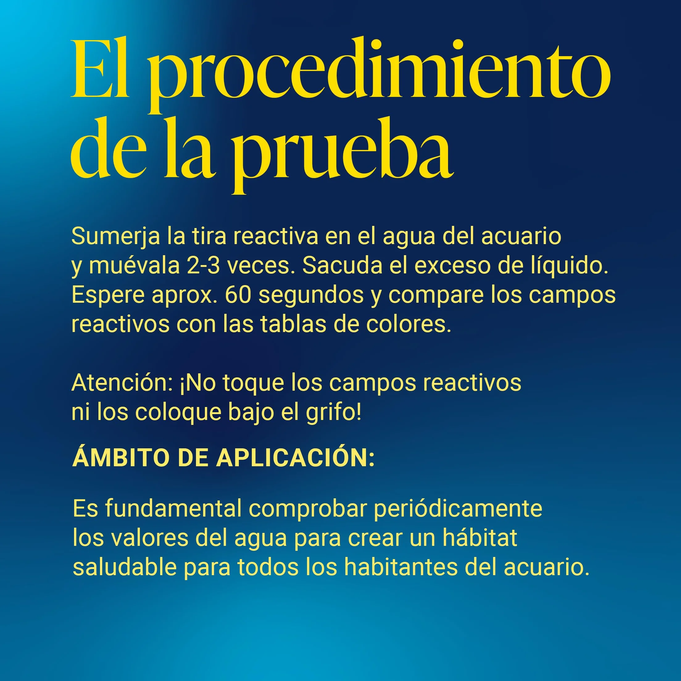 Tetra Test 7in1 - Test de agua para acuarios, control rápido y sencillo de la calidad del agua, 1 paquete (50 tiras reactivas)