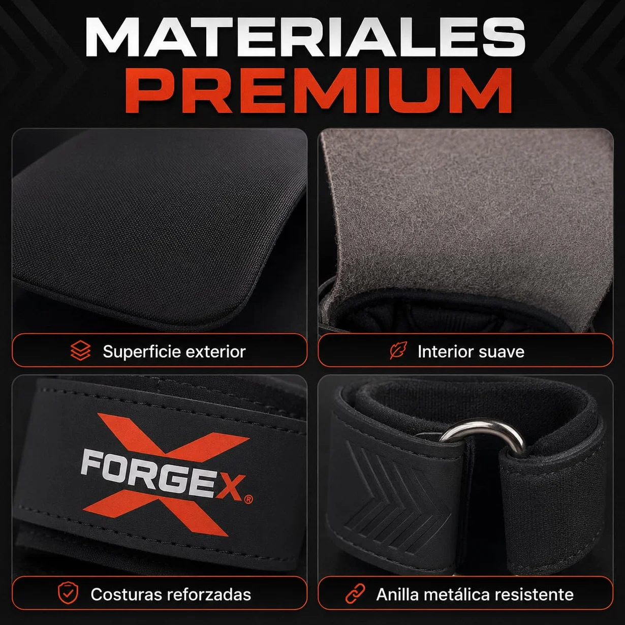 Calleras Crossfit Pro Grip 2,7 mm Agarre Antideslizante Muñequeras Hand Grips Dominadas Calistenia