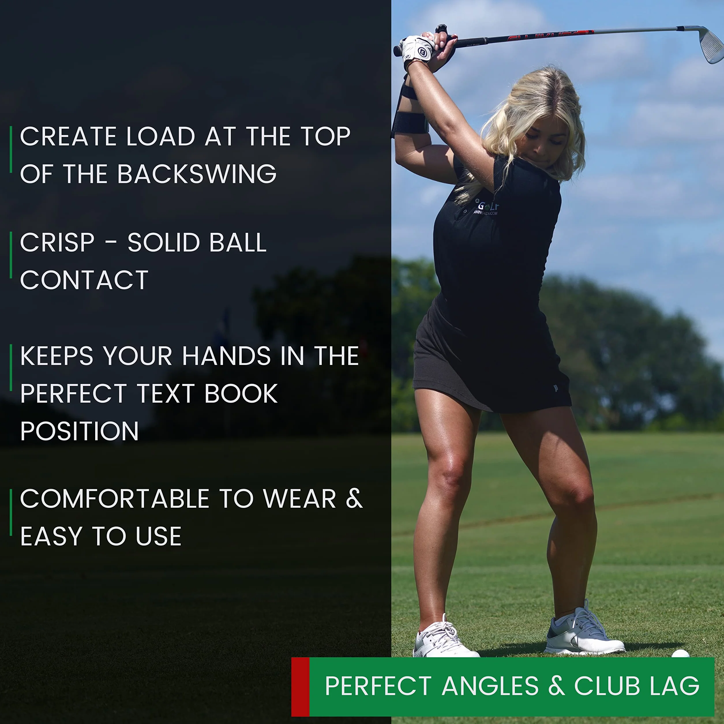 Precision Impact Golf Pure Swing Trainer - Ayuda de Entrenamiento