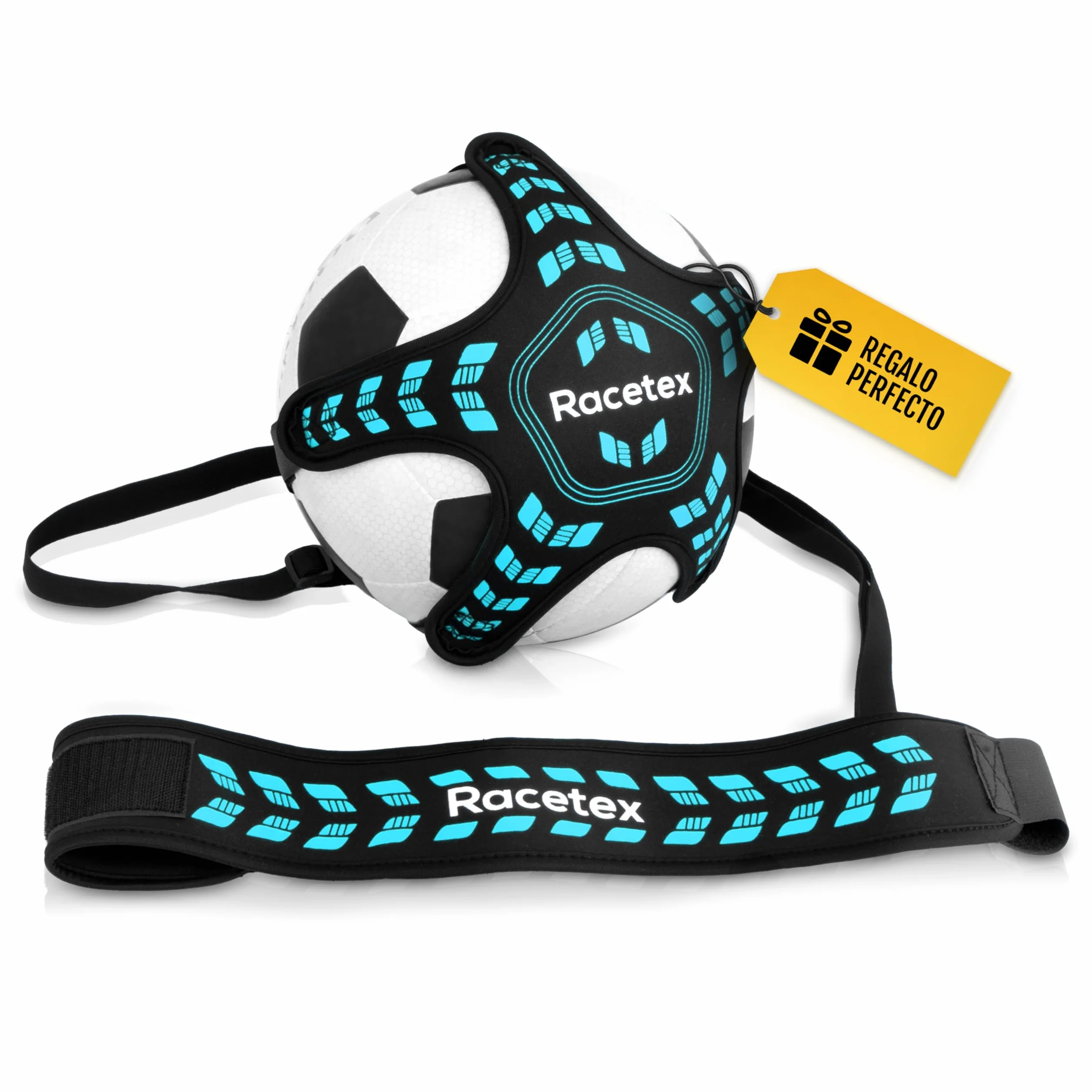 Racetex Cinturón Entrenamiento Niño Longitud Regulable Accesorios Fútbol para Futbolistas Regalo Entrenador Fútbol Niños Football Training Belt