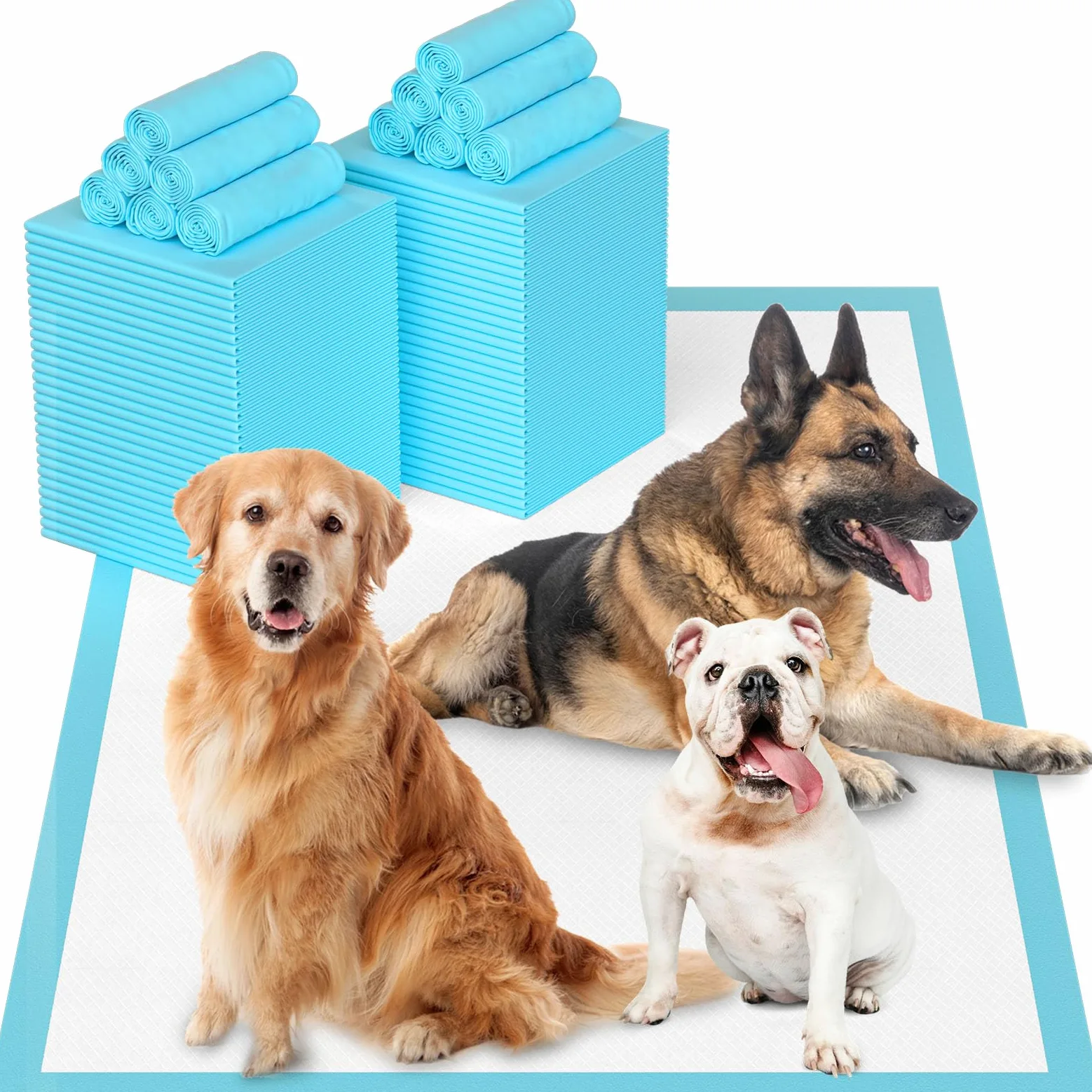 Almohadillas para orina de cachorros para perros de 31 x 47 pulgadas (100)