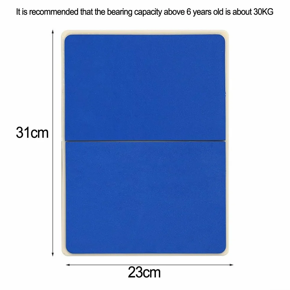 Tabla de ruptura Reutilizable de Taekwondo ABS 31x23 cm para Karate Muay Thai Kickboxing Azul