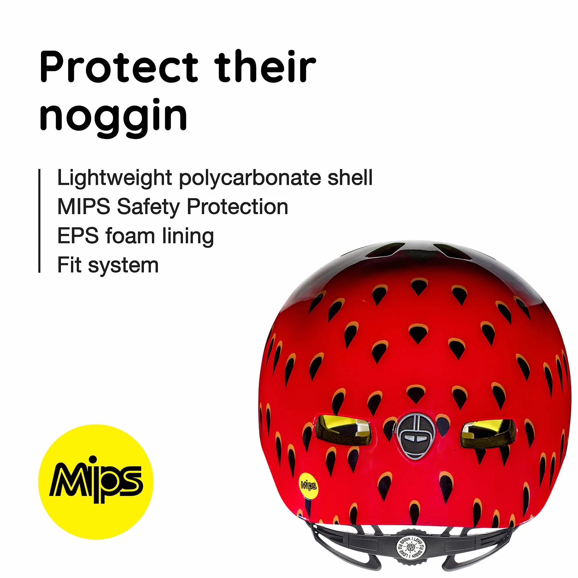 Nutcase Kinder Fahrradhelm Baby Nutty Gloss XXS 47-50 cm Very Berry