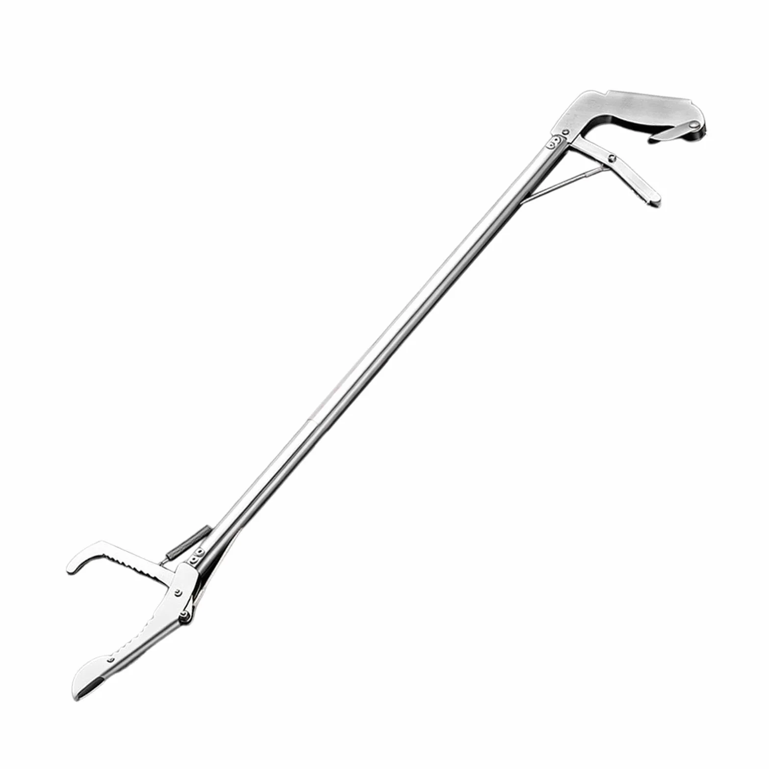 Colcolo Herramienta Plegable para atrapar Serpientes, Pinza para Serpientes de, Herramienta versátil para Alimentar, Ligera, Antideslizante, con, Caño Curvo de 200 Cm