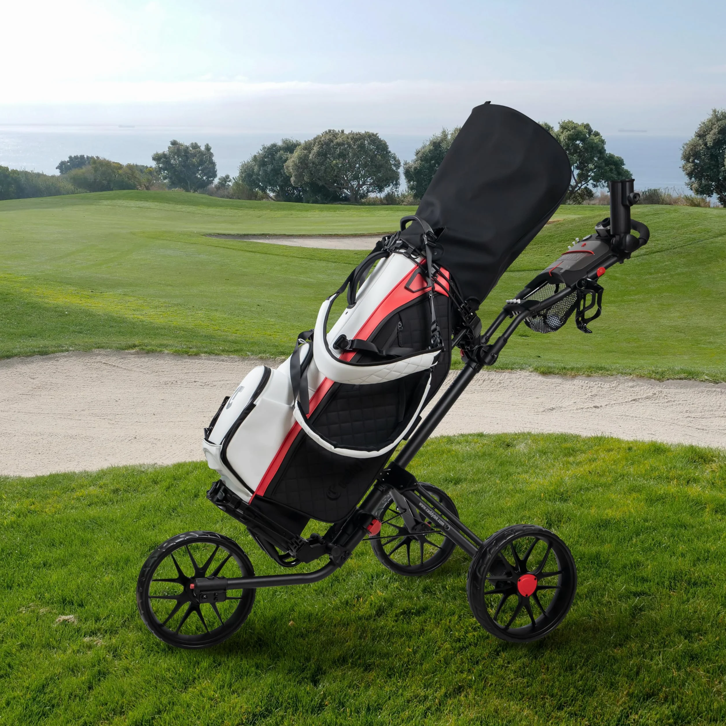 CaddyTek Caddylite 15.3 V2 Carrito de Golf Plegable Ligero 3 Colores
