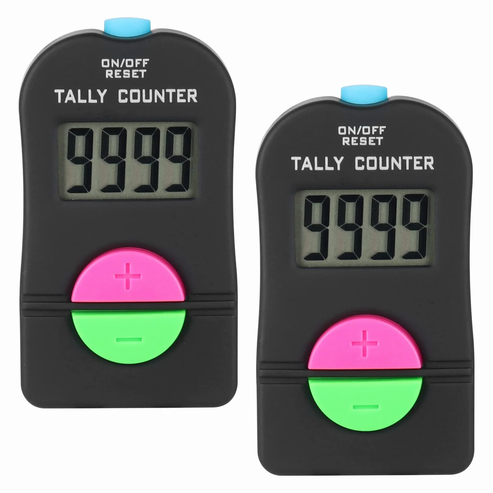 Contador de Mano Digital Deportivo Golf 2 Piezas Clicker Manual 0-9999