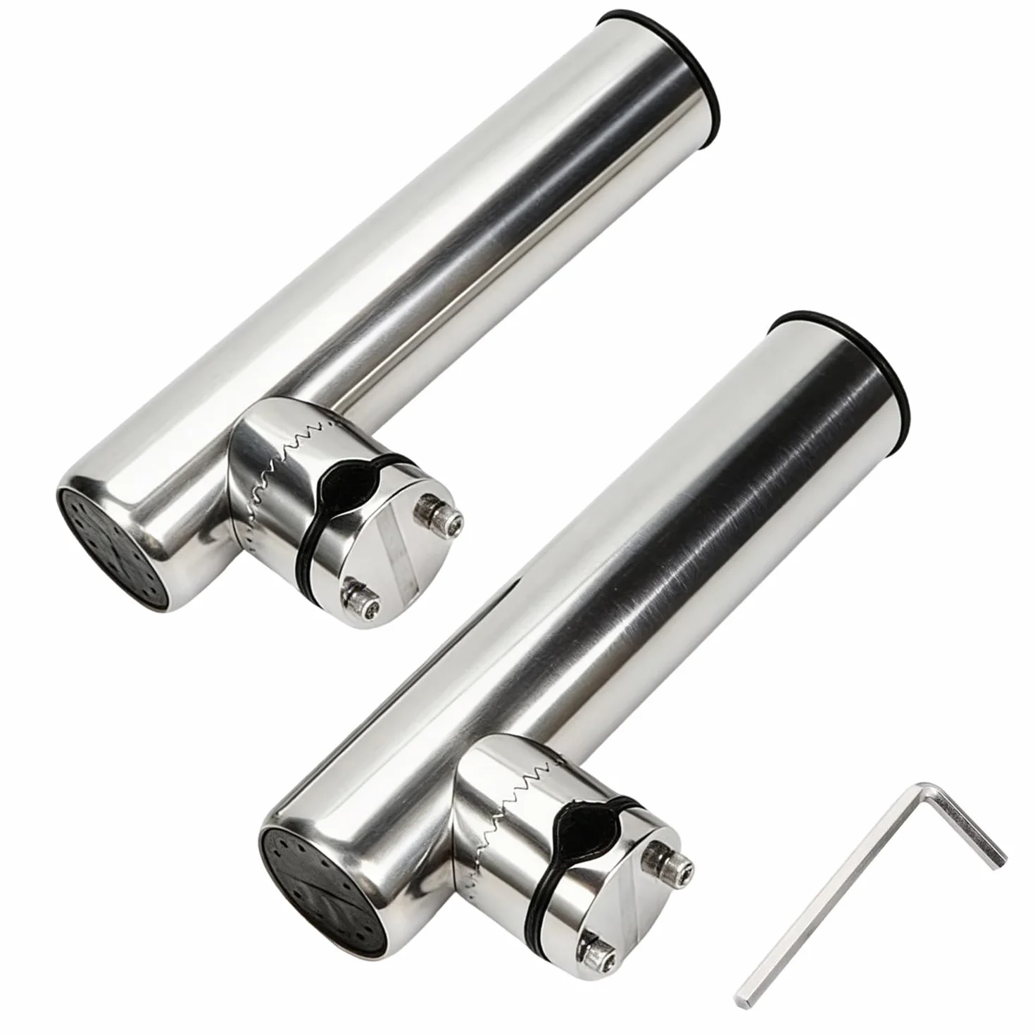 Cañeros para Barco de Acero Inoxidable Ajustable 18-26 mm Yates Pesca