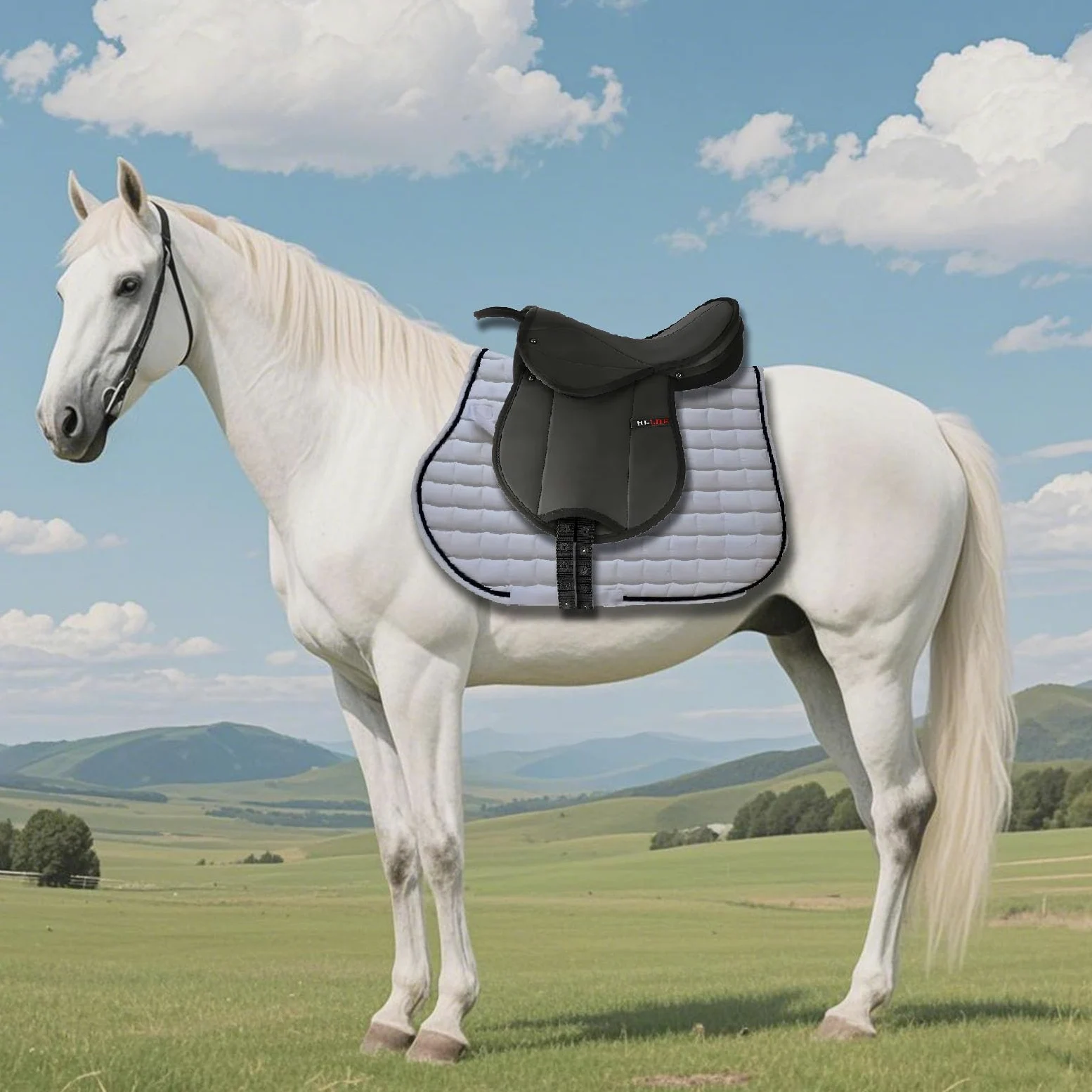 SillíN Western, Silla De Montar Junior Silla De Montar Americana Caballo De Doma CláSica Silla De Montar Occidental Silla De Montar De Truco Silla De Carreras, Para Diversas Competiciones Ecuestres