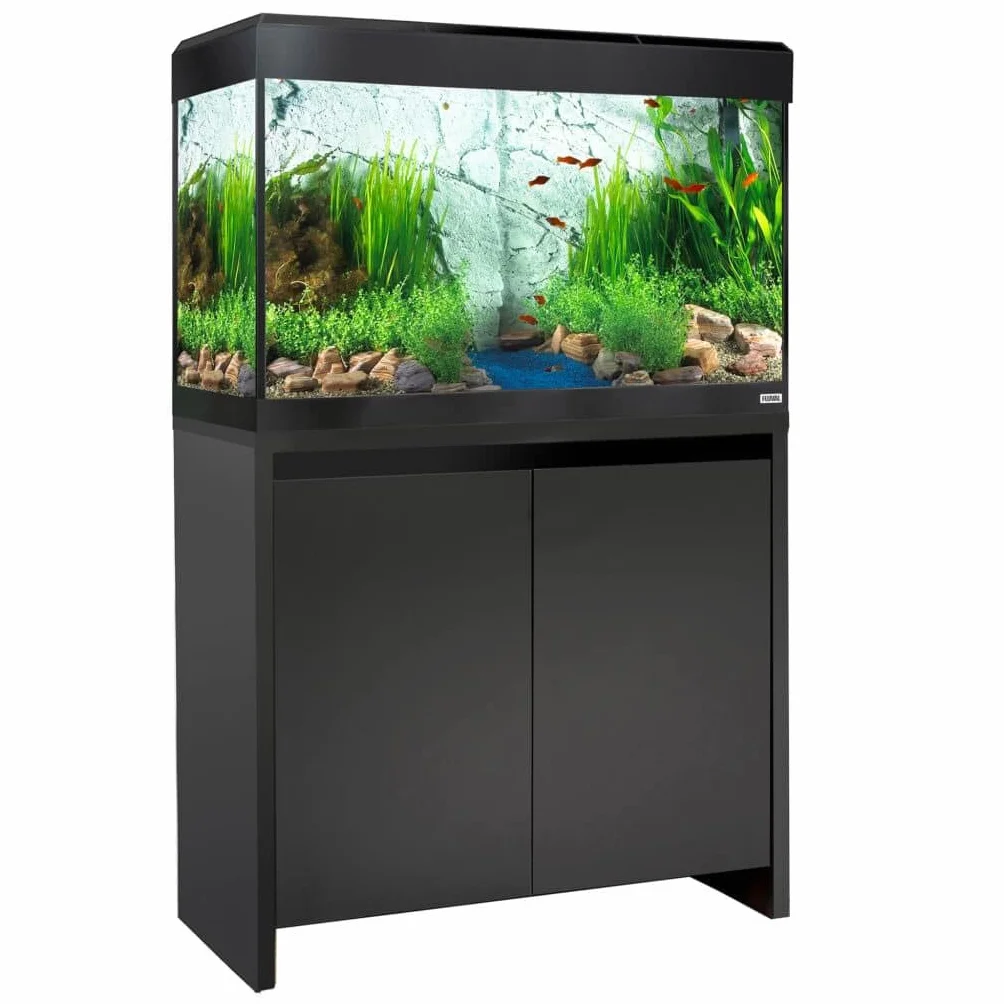 Fluval Mesa Roma para Acuario de 125 L, Color Negro