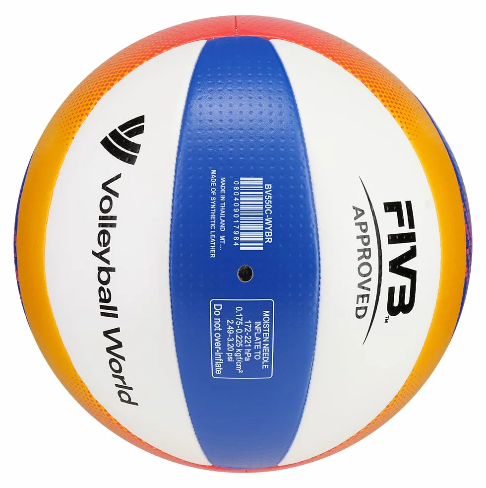 MIKASA FIVB Balón de Voleibol de Playa Oficial 8.5 Pulgadas