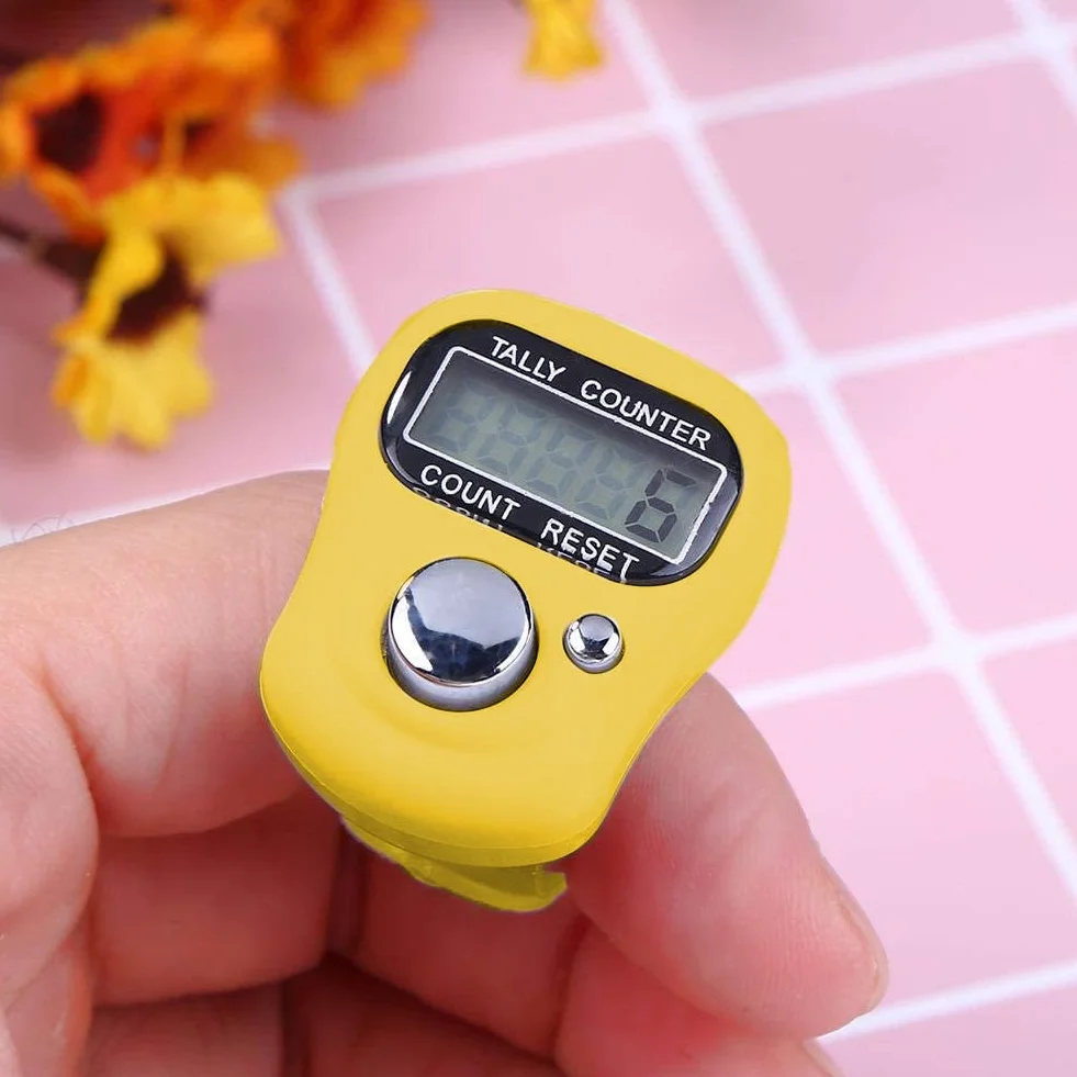 Contador Manual Digital Clicker Medidor Electrónico Cuentarangos