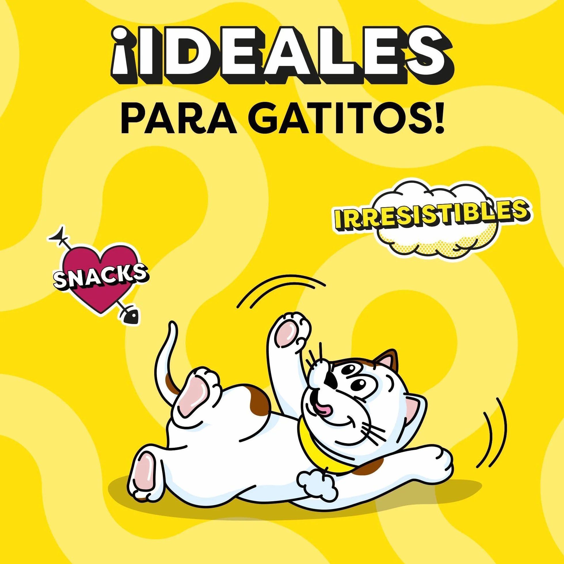 Mars Catisfactions Premios para Gatos, Sabor Salmón (Pack de 6 x 60g)