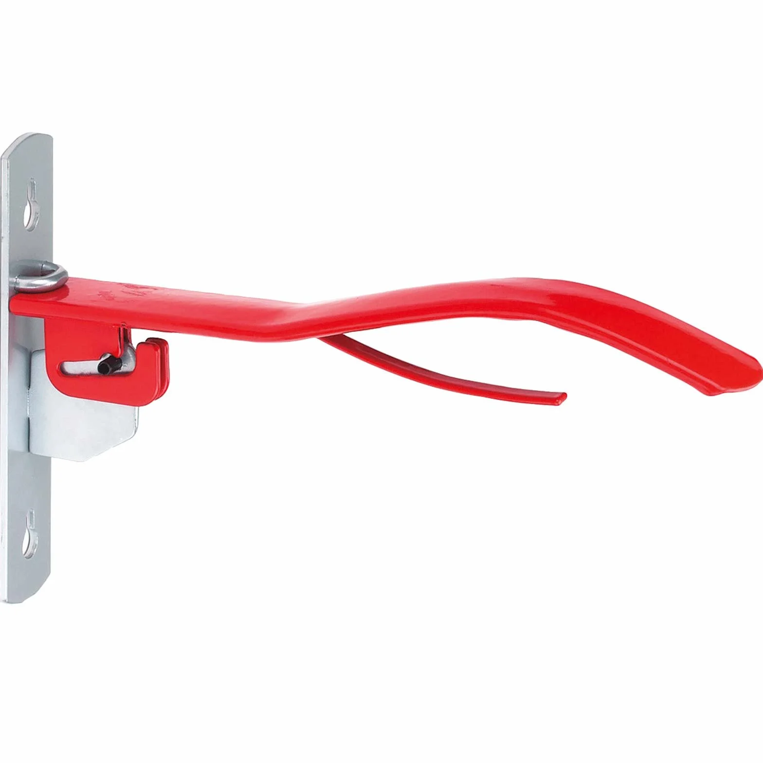 Kerbl Soporte para Sillas de Montar Plegable 38cm Rojo Metal Pintado Montaje en Pared