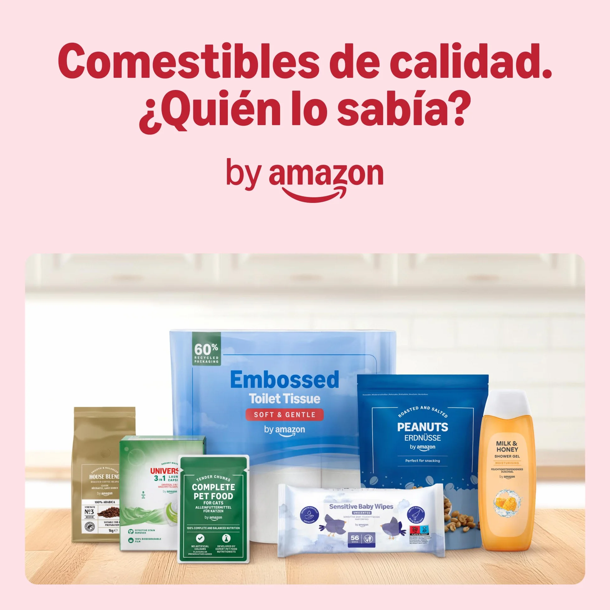 by Amazon Golosinas para Gatos – Snack para lamer – Salmón 5 x 15 g, 75 g