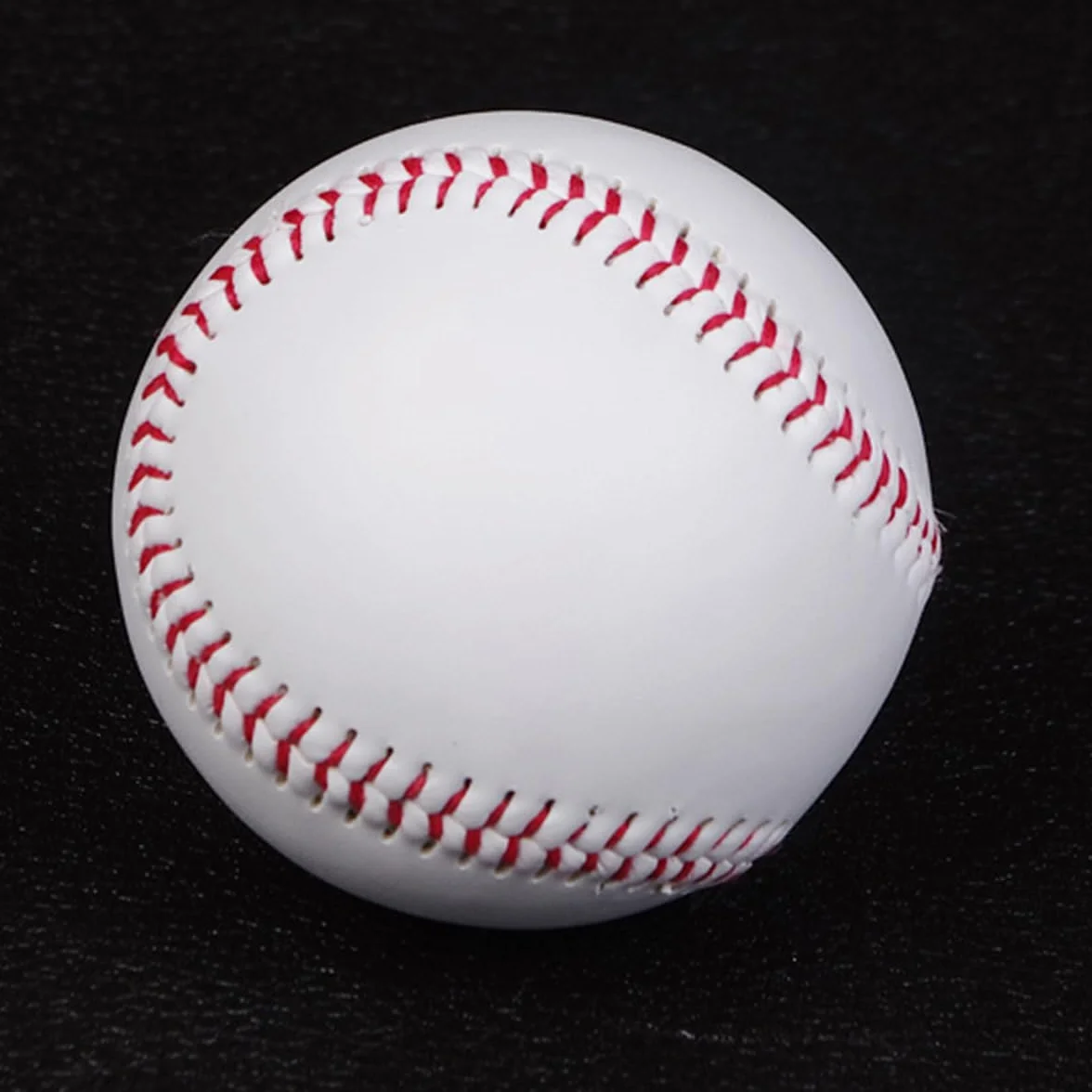 Pelota de Béisbol de Cuero PU para Adultos, 2 Piezas, Entrenamiento y Práctica
