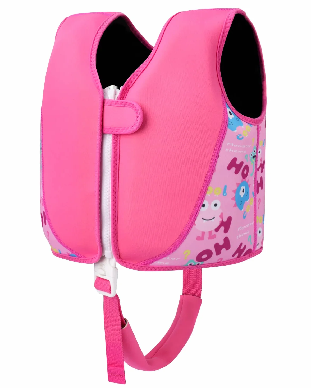 Chaleco de Natación para Niños Flotador Piscina con Correa de Seguridad Ajustable 10-25kg