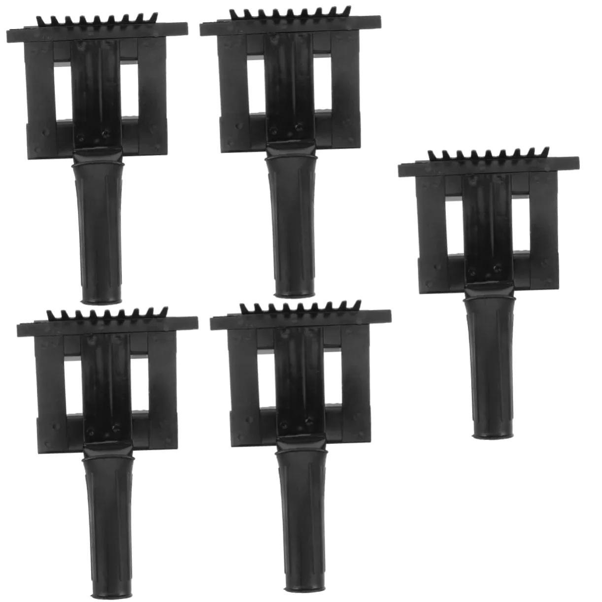 Sosoport 5piezas Peine De Limpieza Para Caballos Cepillo Ergonómico Para Deshedding y Cuidado De Mascotas Herramienta De Aseo Práctica y Duradera Para Eliminar Pelo y Suciedad