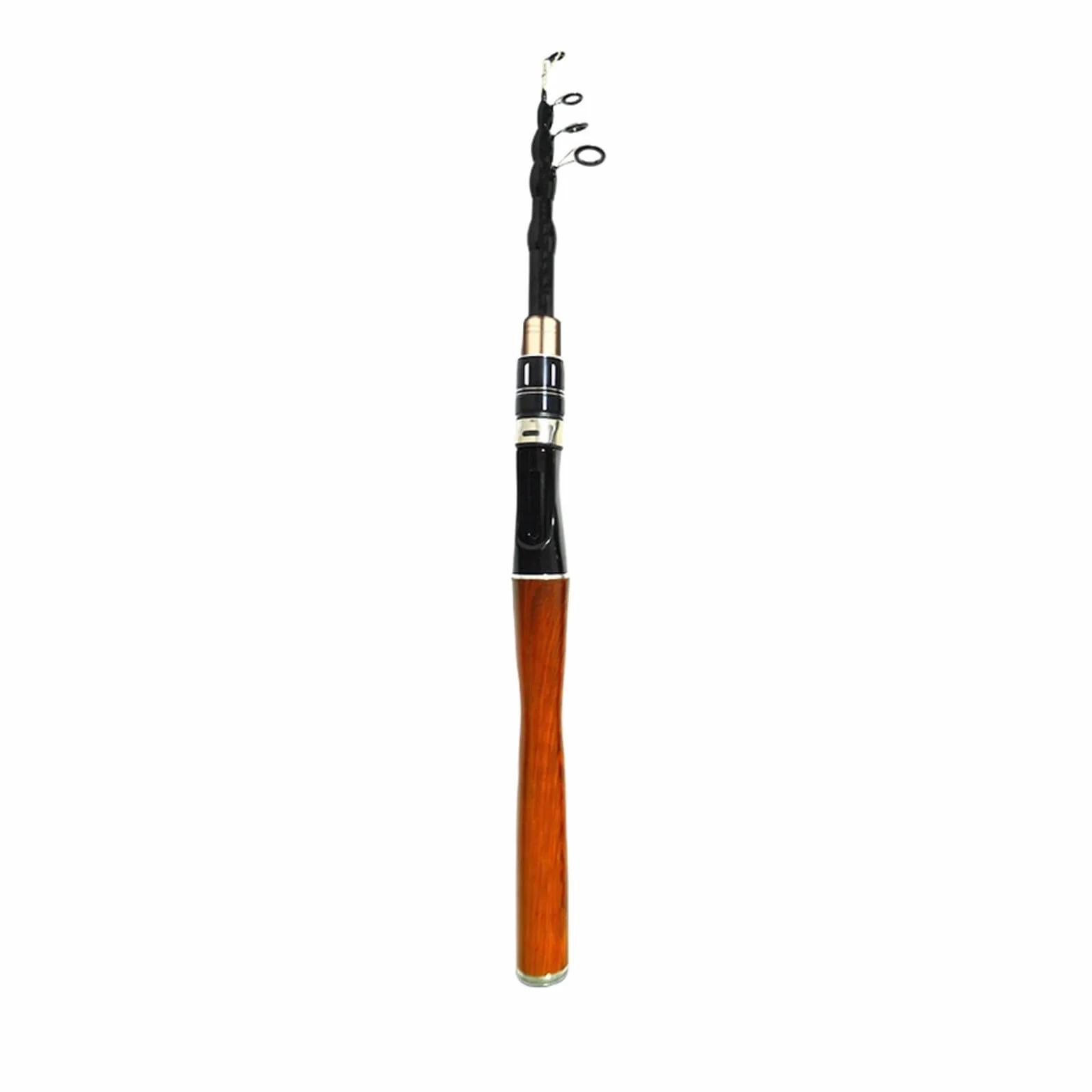 Caña de pescar telescópica ultraligera fibra de carbono 1,6 m 1,8 m 2,1 m