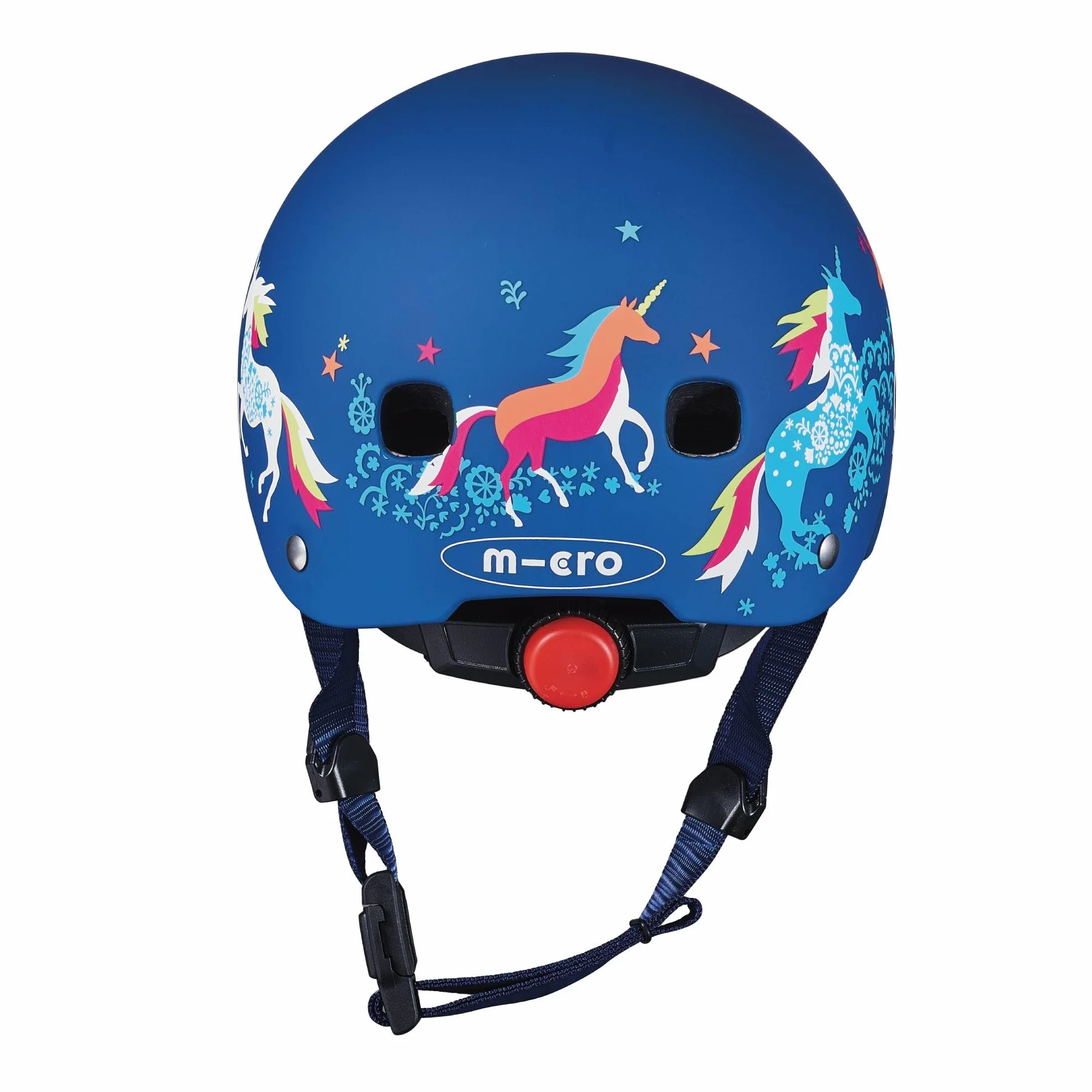Micro Casco Infantil Patinete Bicicleta Ultraligero 250g Cierre Magnético Luz Trasera 3 Posiciones