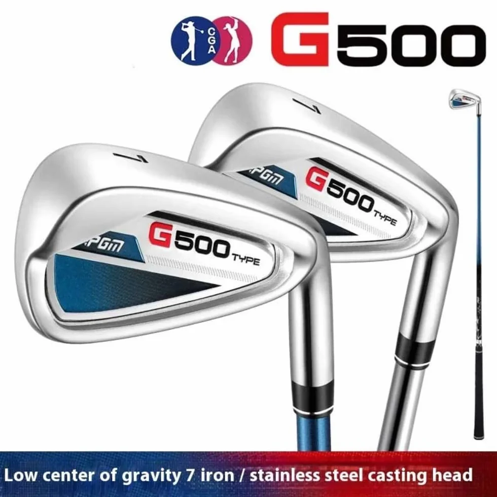 Hierro de golf para hombre acero inoxidable 7ª caña bajo centro de gravedad