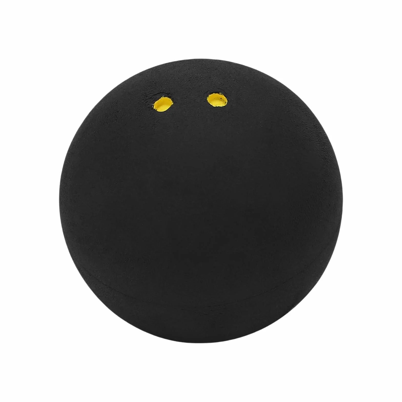 Pelota de Squash de Competición Doble Punto Amarillo 37 mm Goma