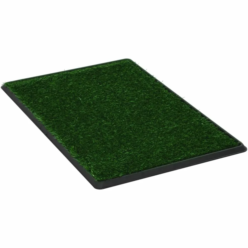 Inodoros mascotas con bandeja césped artificial 2 uds 76x51x3cm,Producto para mascotas y animales,Productos para mascotas,Kits de adiestramiento para mascotas,Empapadores para mascotas-170770