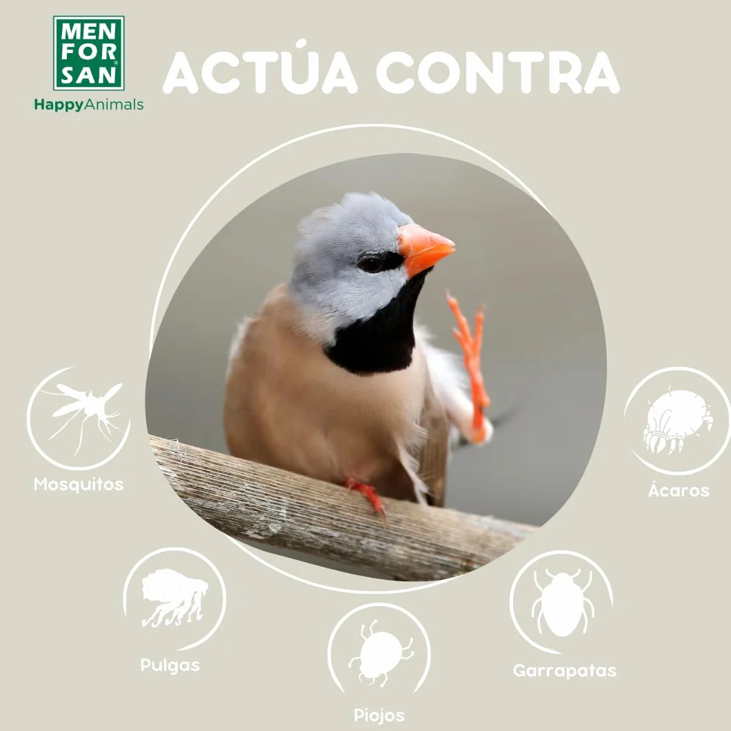 MENFORSAN Insecticida Aves - 750 ml, El embalaje puede variar