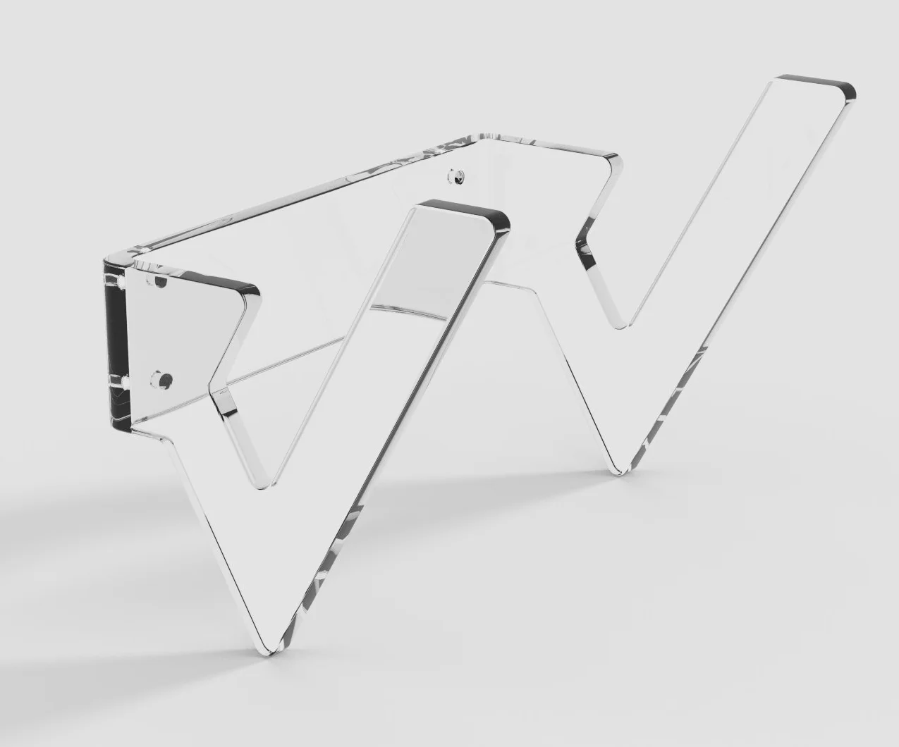 Board Addicted Soporte de pared para longboard, snowboard, wakeboard, transparente universal