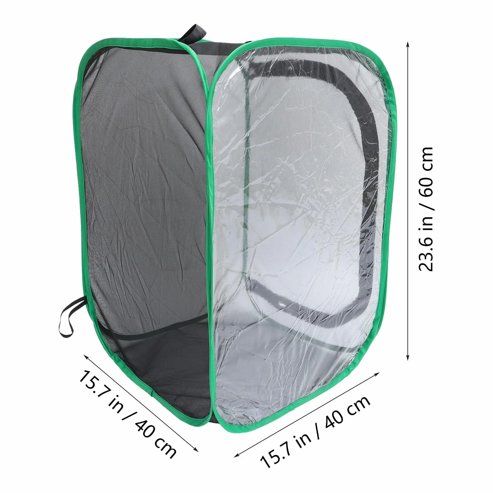 Beavorty Jaula Plegable para Insectos Red Transpirable y Buena Ventilación, Incubadora Translúcida Práctica para Mariposas, Fácil de Almacenar y Usar