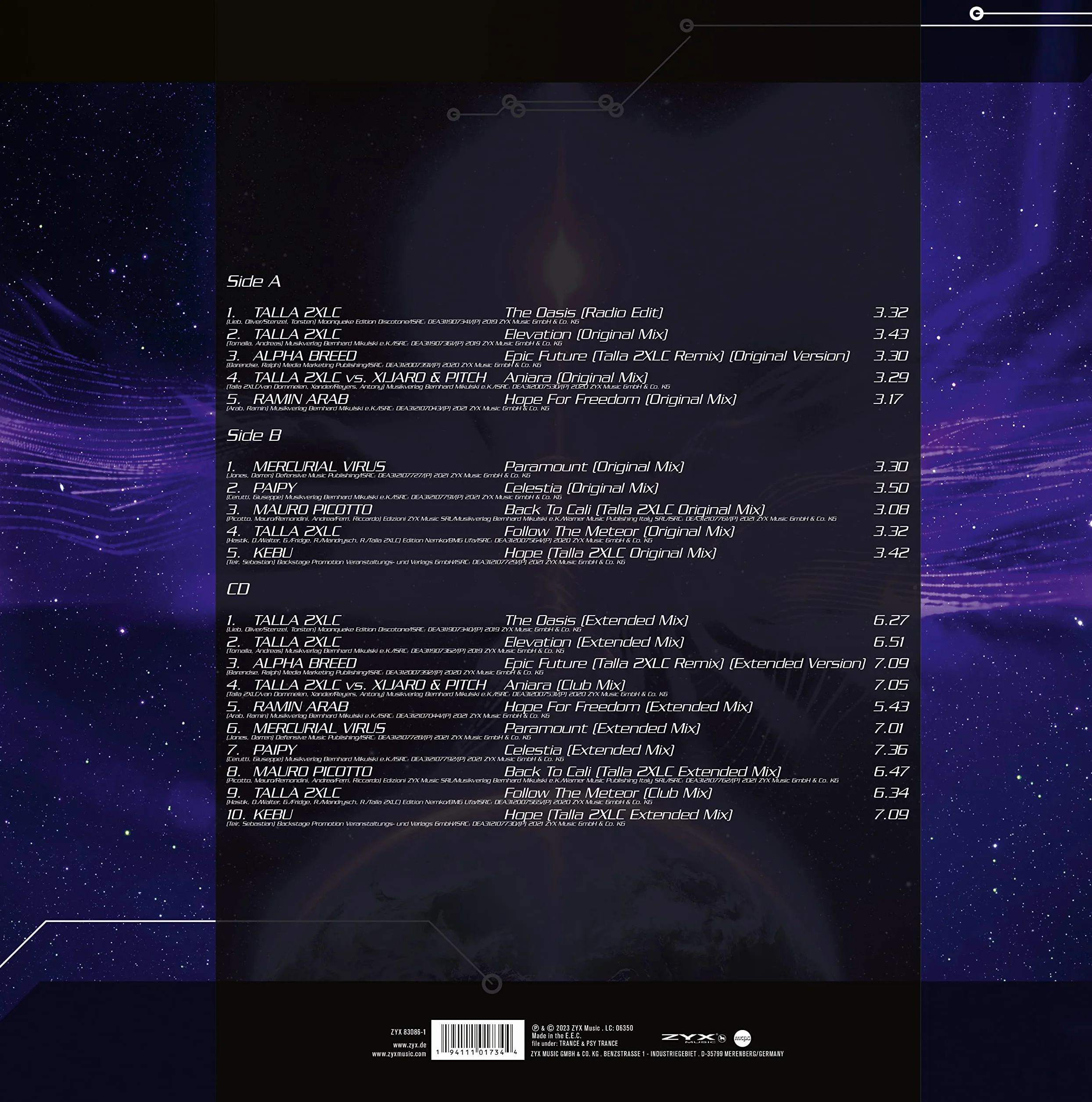 Talla 2xlc Pres. World of Trance Edition