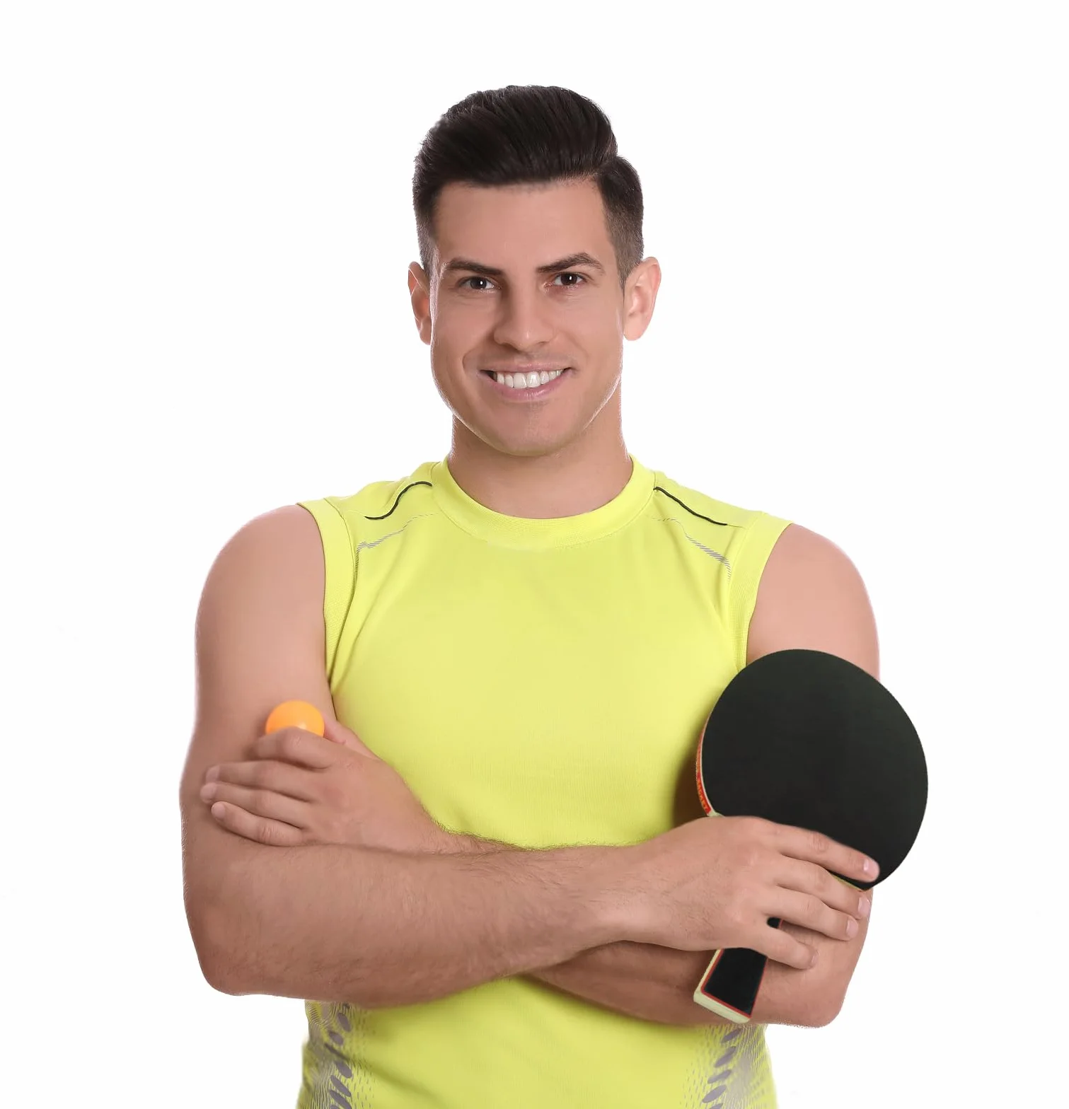 Diompirux Sets de Ping Pong 2 Raquetas 3 Pelotas 1 Bolsa, Kit de Tenis de Mesa para Juegos Profesionales y Recreativos