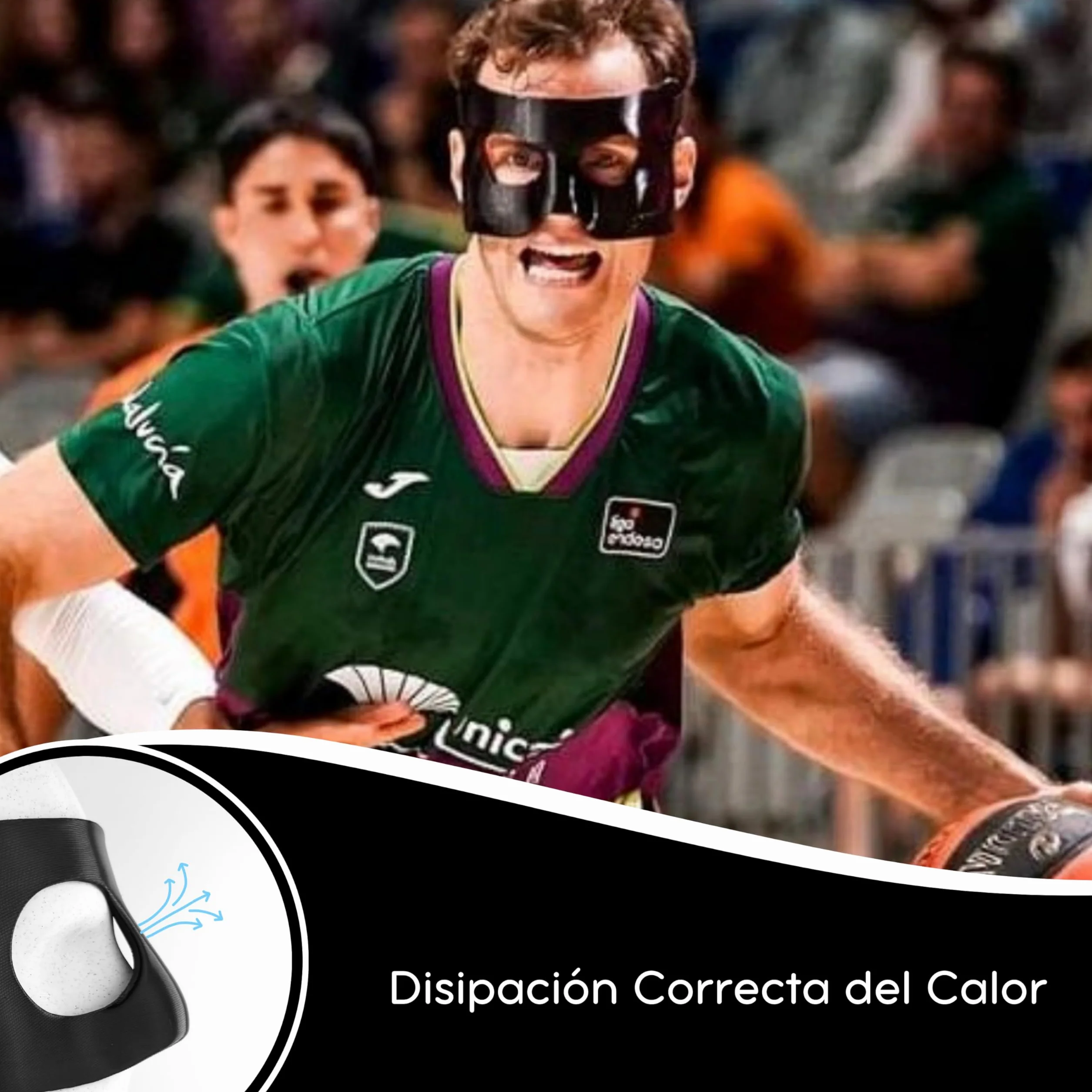 Máscara Protección de Nariz 3D Deportiva Facial Protectora para fútbol, Baloncesto, Voleibol