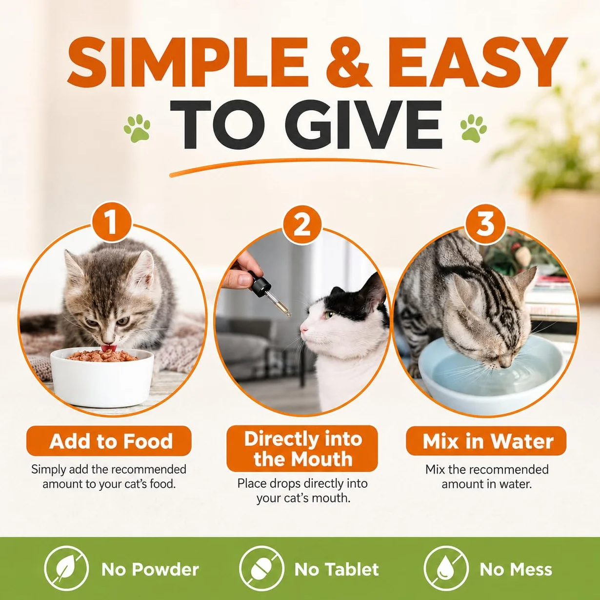 BUDDY'S BEST Desparasitante Natural para Gatos