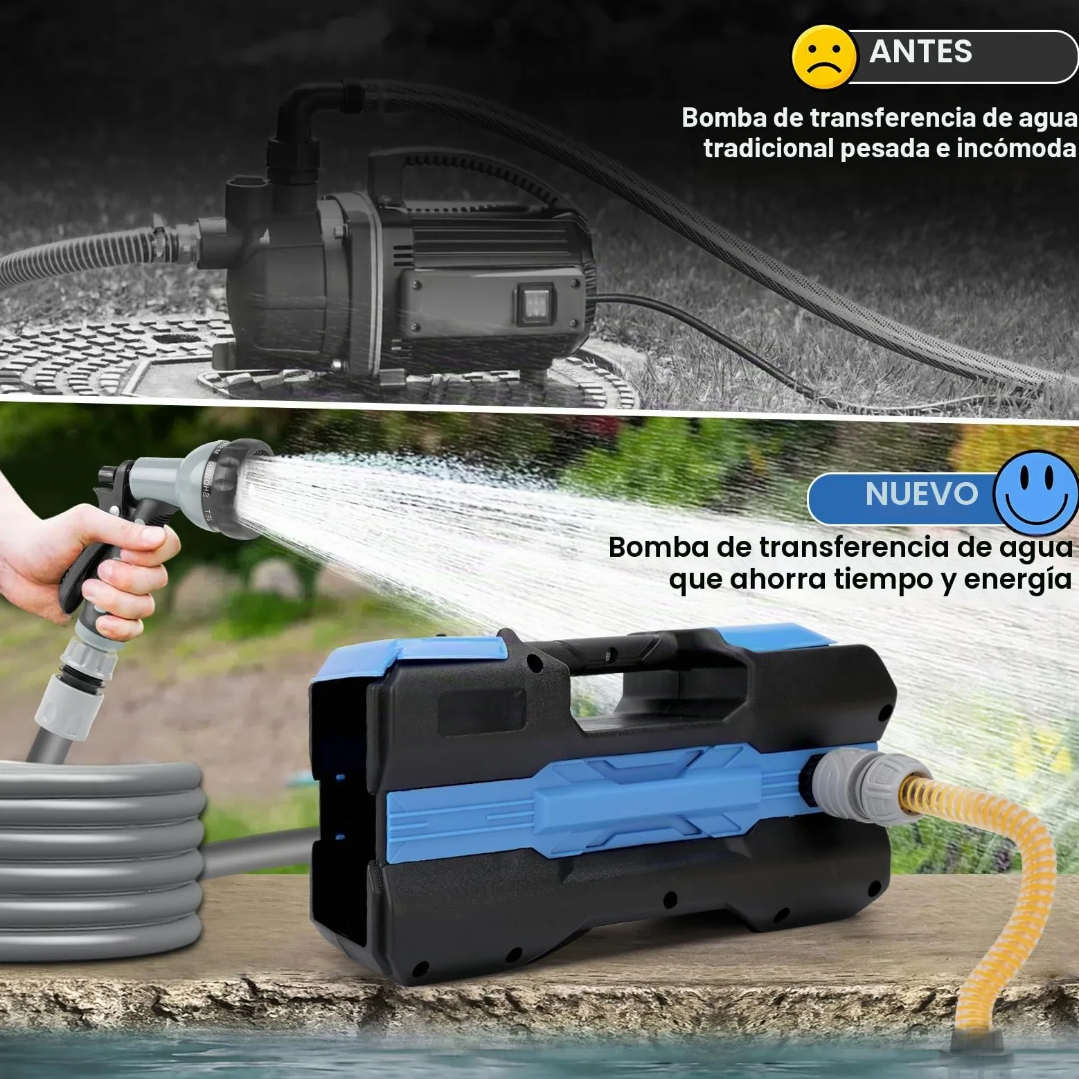 Bomba agua compatible con Makita 18 V