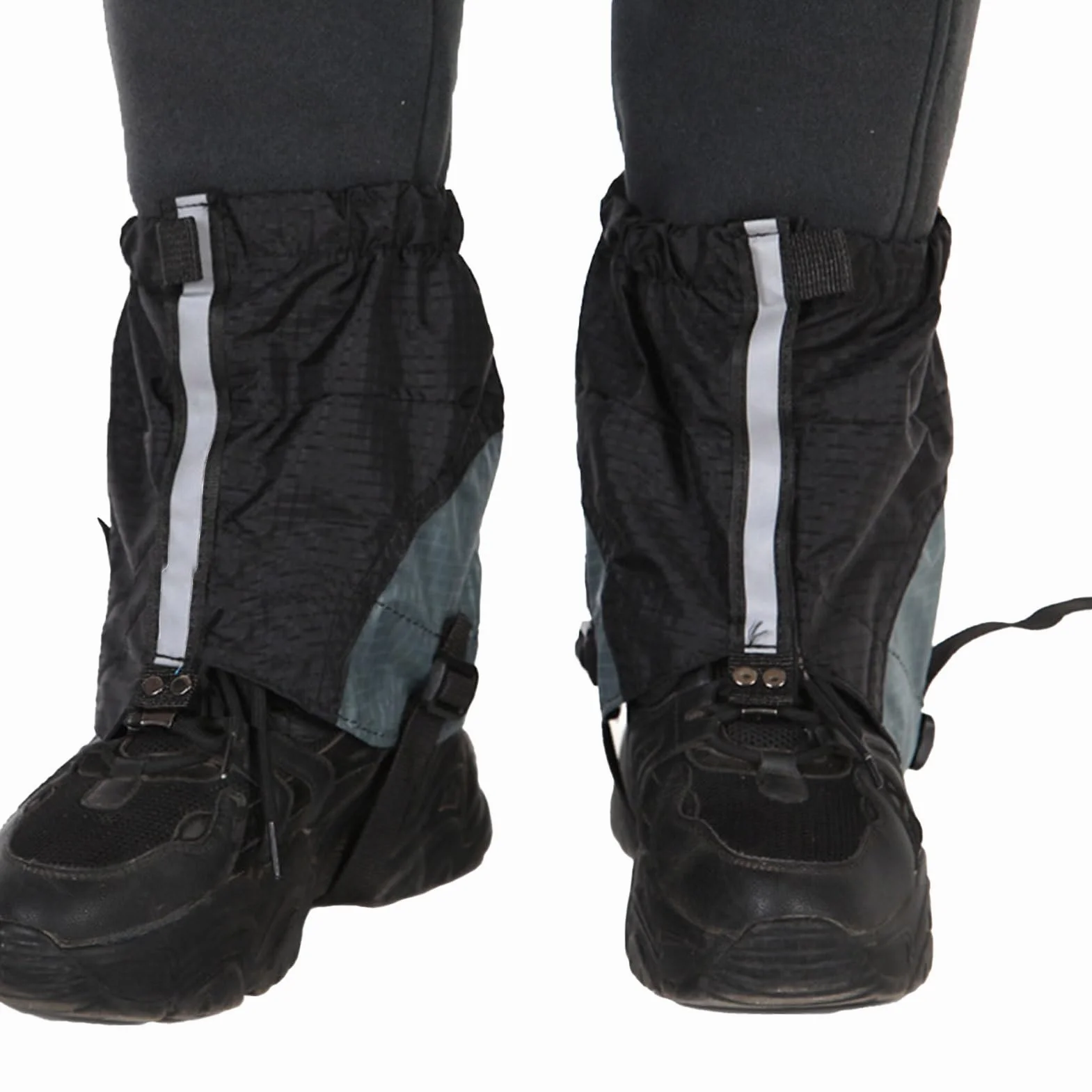 Polainas para Zapatos Senderismo Montaña Transpirables Ajustables Trekking Escalada Nieve