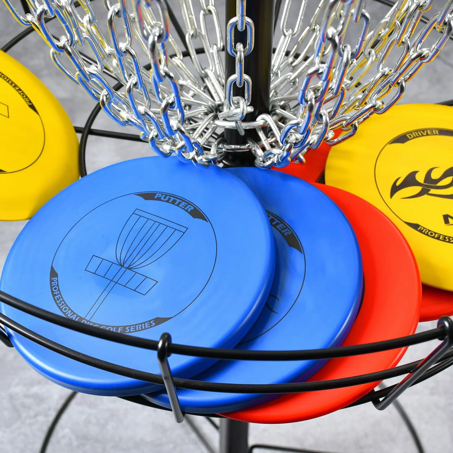 Juego de 6 discos de golf profesionales para adultos y niños