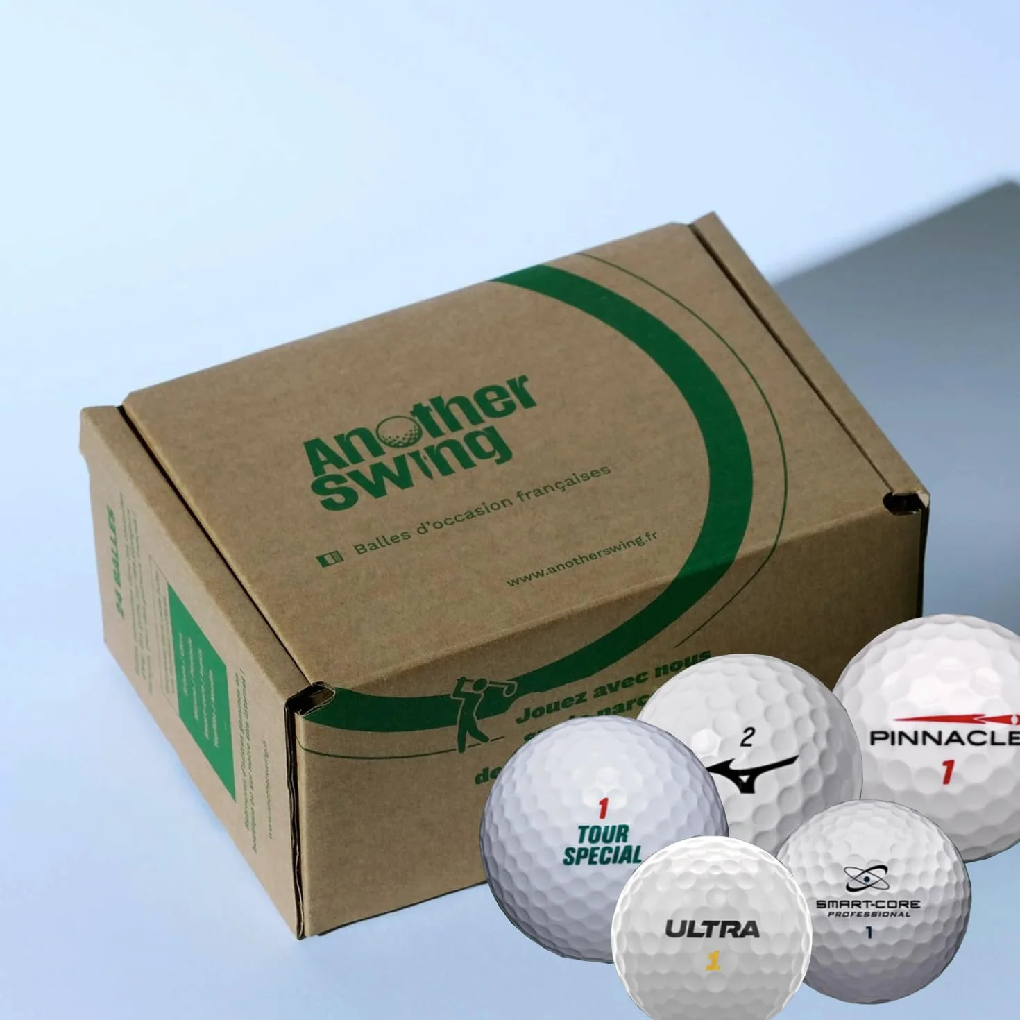 Bolas de Golf Usadas Multimarca para Principiantes - Set de 24 - Calidad Premium