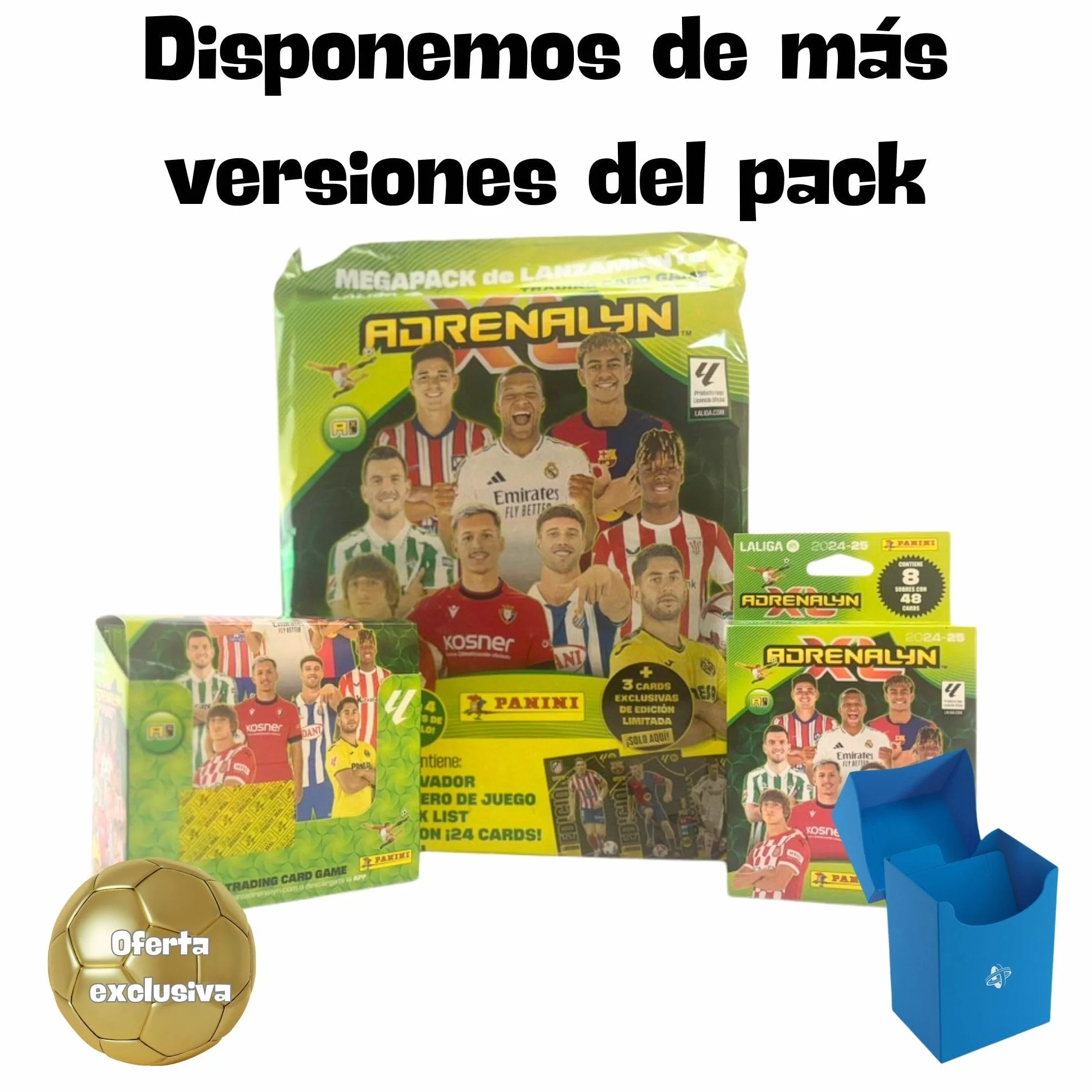 Panini Megapack Adrenalyn 2024-2025 Álbum Premium Liga Santander Edición Exclusiva