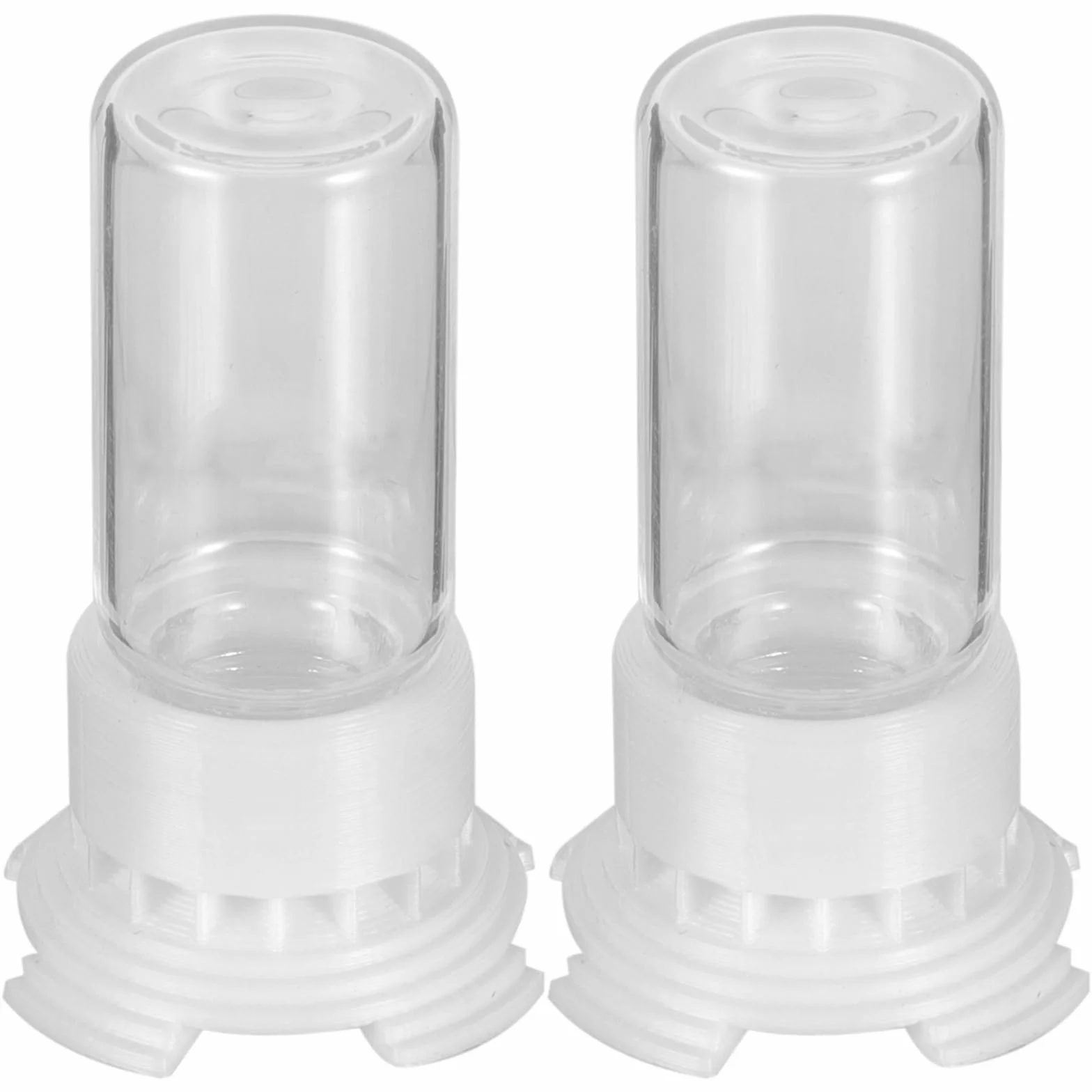 HEMOTON Bebedero para Hormigas 2 Piezas 5 Ml Plástico y Acrílico Transparente Taza Pequeña para Nido Comedero Agua Portátil para Cuidado y Alimentación de Colonias en Terrarios