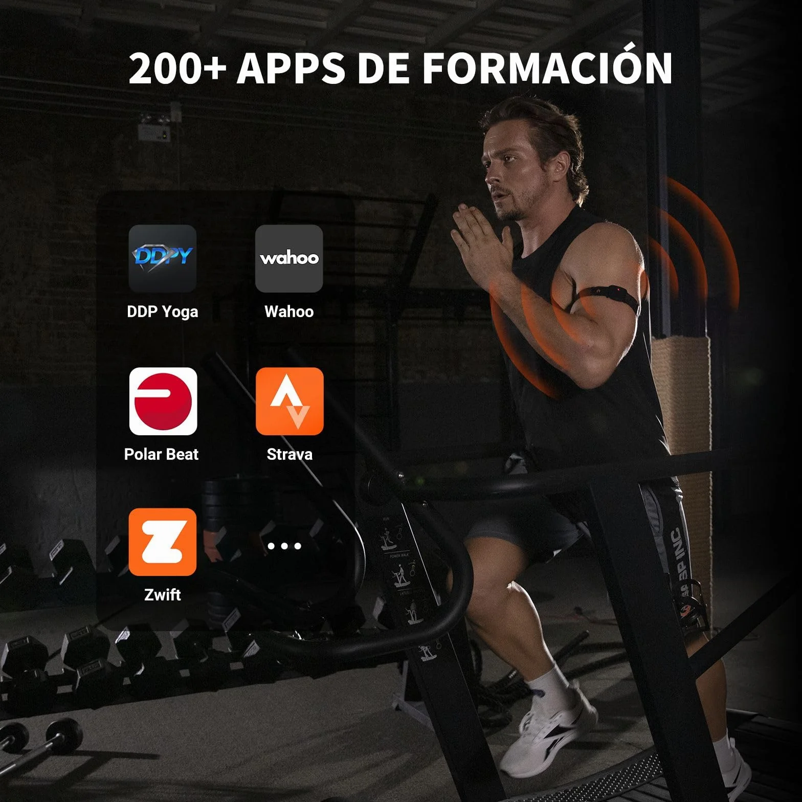 COOSPO HW9 Pulsómetros HRV Zona de Frecuencia Cardíaca Banda Bluetooth5.0 Ant+ IP67 Impermeable Heart Rate Monitor Bracelet