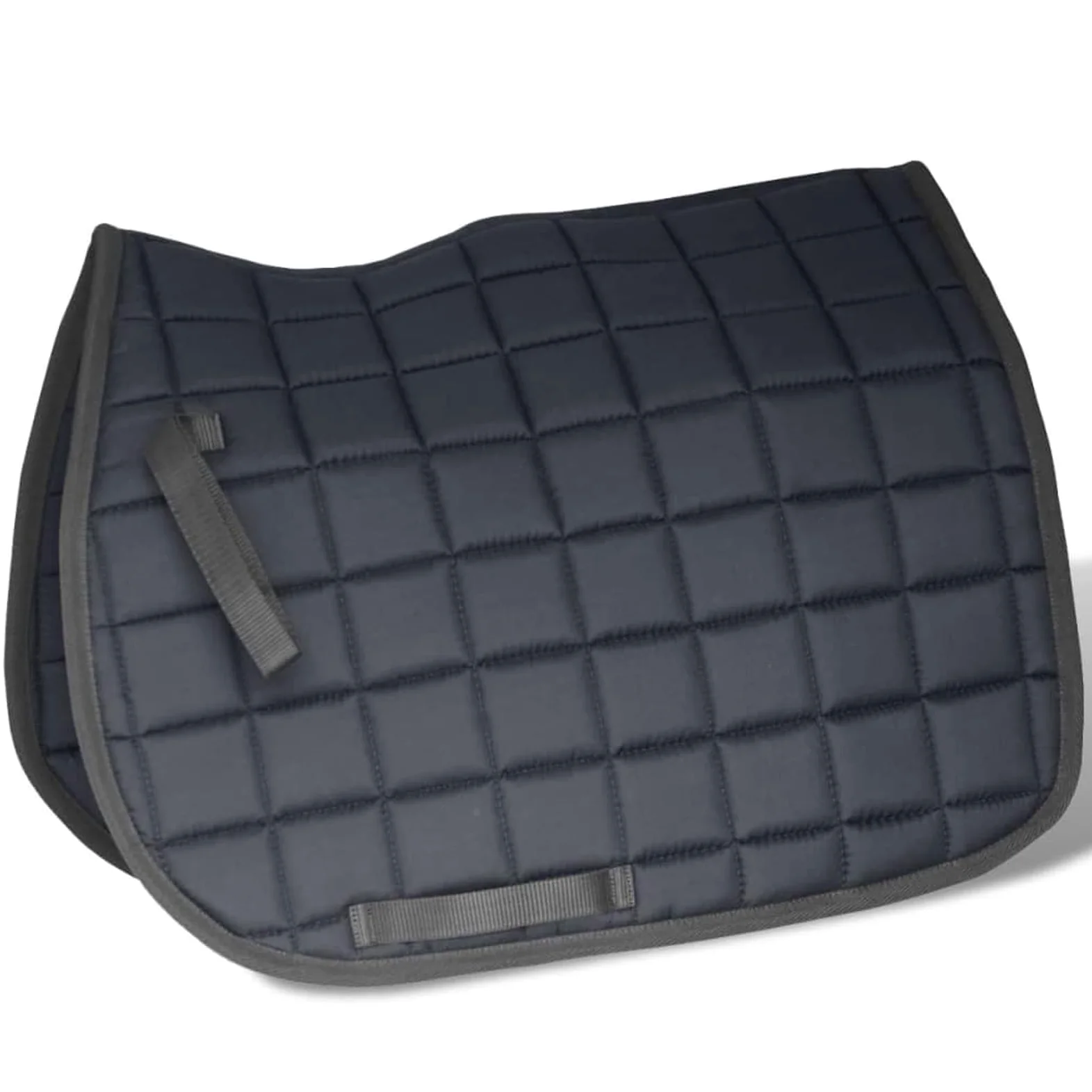Juego de sillines de equitación de 44,5 cm, piel auténtica, color negro, 18 cm, 5 en 1