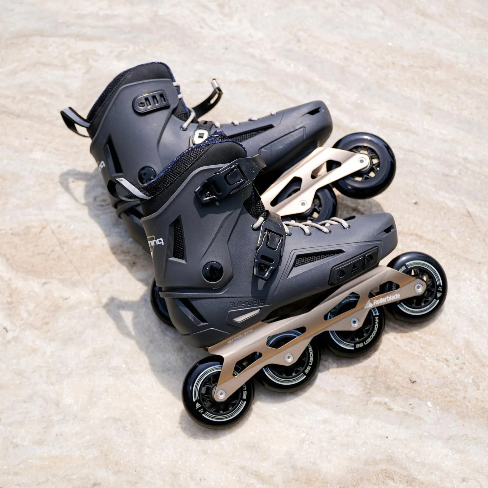 ROLLERBLADE Lightning 90 Inline Skate 2024 Anthracite/Taupe