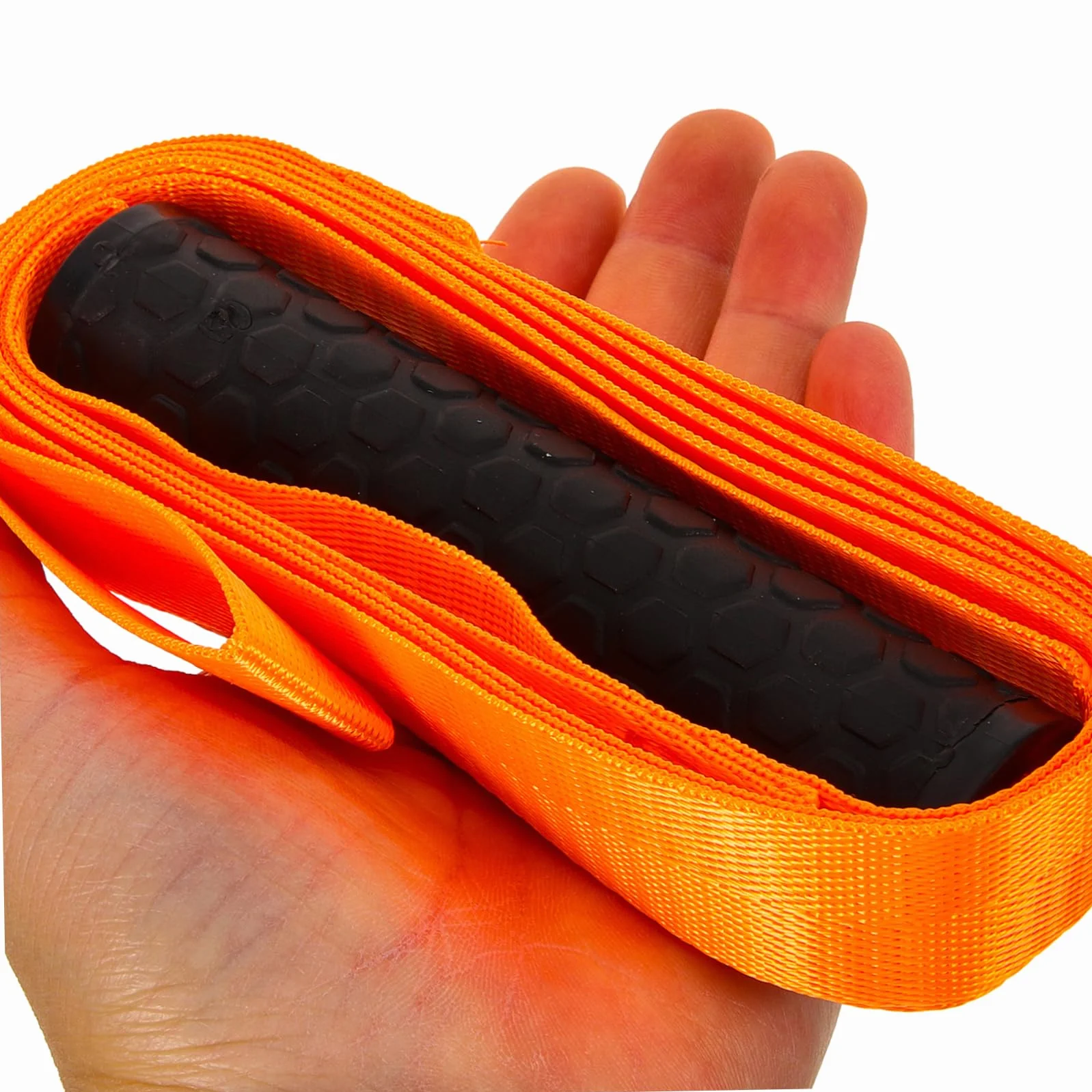 Cuerda de Arrastre para Ciervos Garneck Resistente de Nylon 2 Piezas Naranja